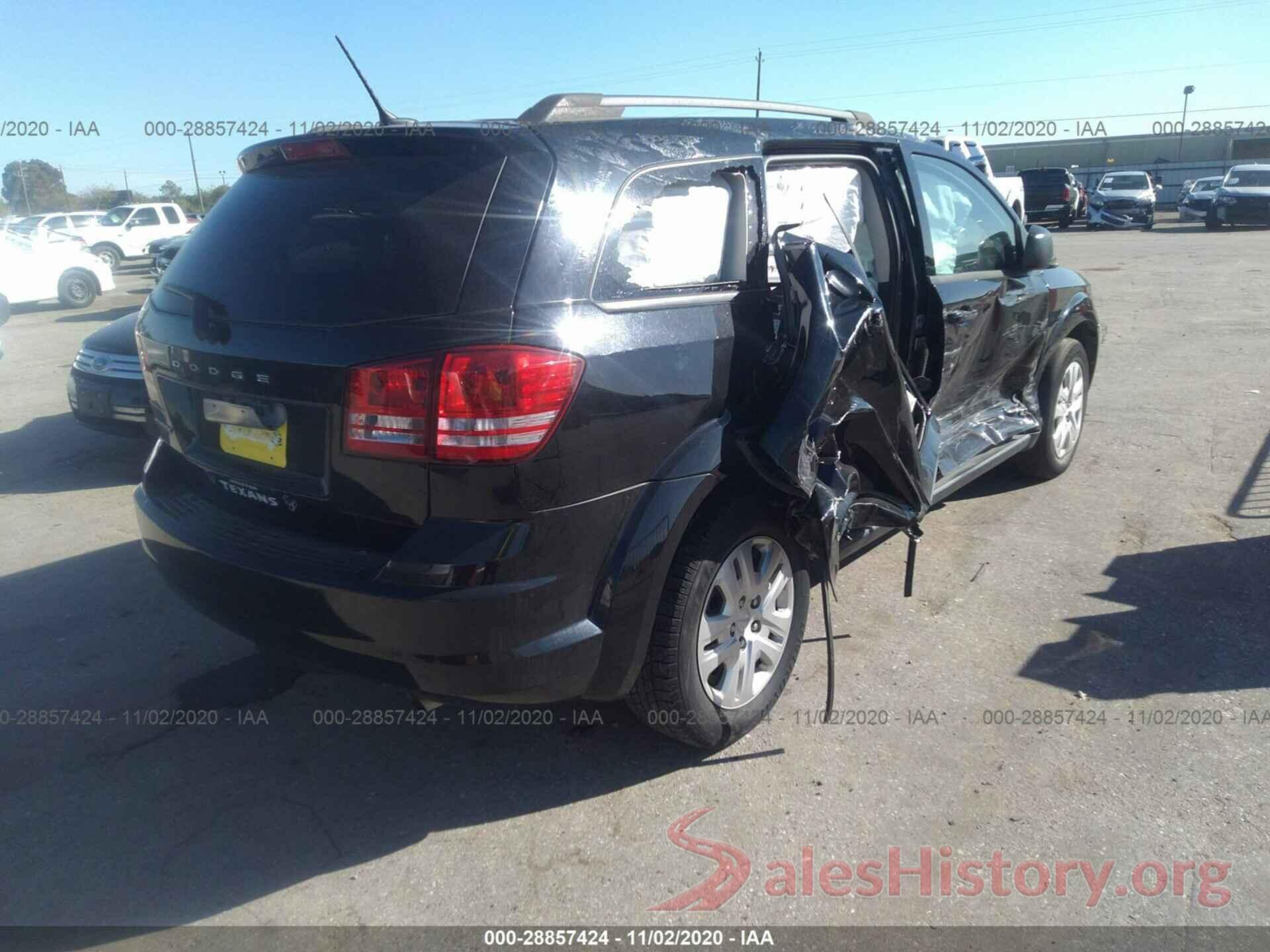 3C4PDCABXHT558361 2017 DODGE JOURNEY