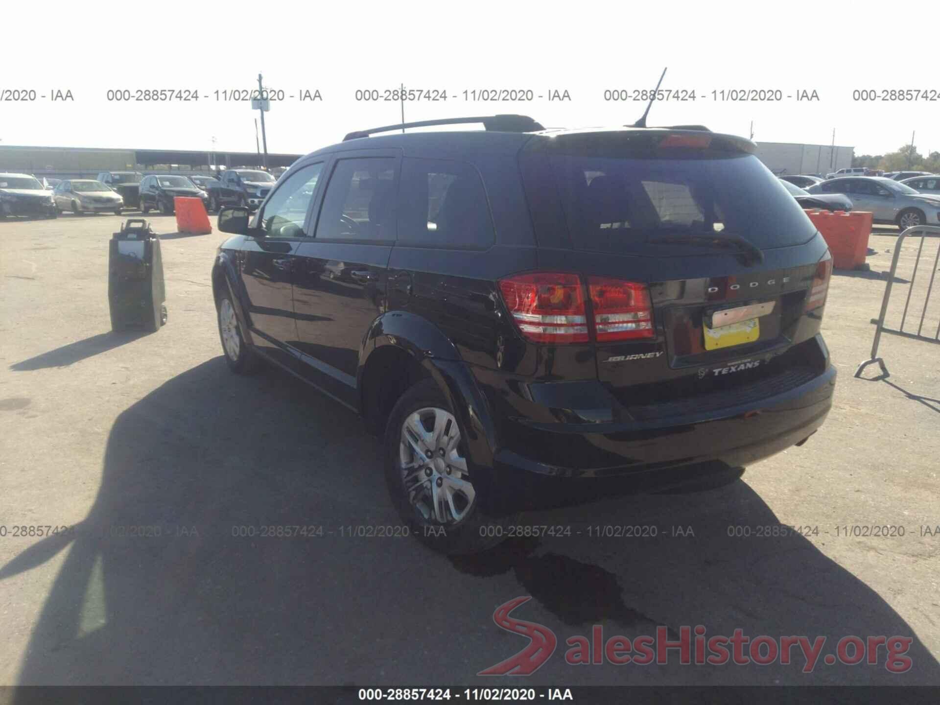 3C4PDCABXHT558361 2017 DODGE JOURNEY