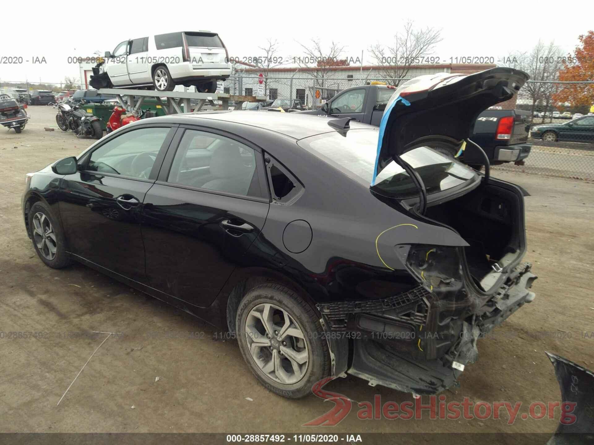 3KPF24ADXLE194528 2020 KIA FORTE