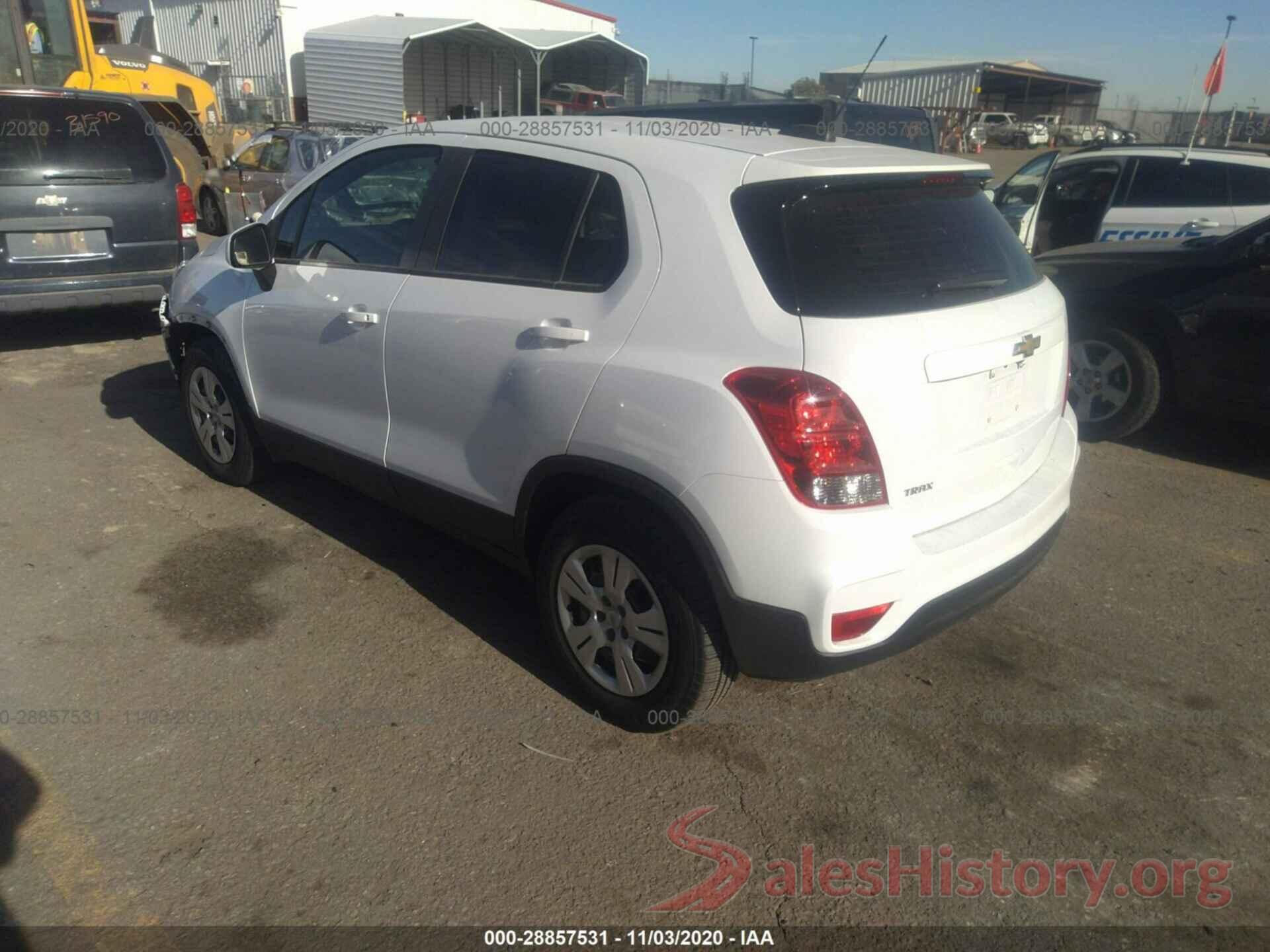 KL7CJKSB0HB093054 2017 CHEVROLET TRAX