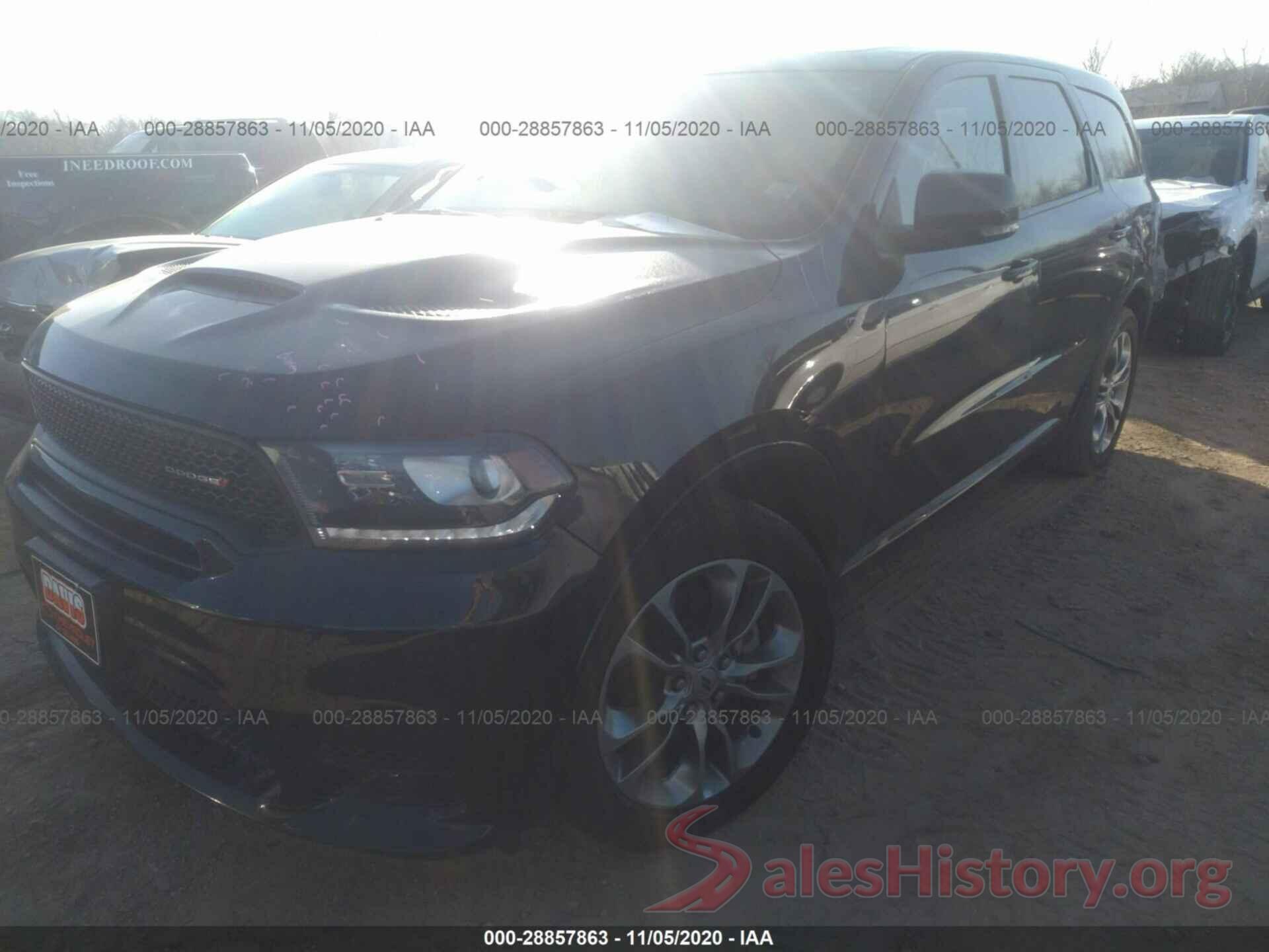 1C4SDJCT2KC549371 2019 DODGE DURANGO