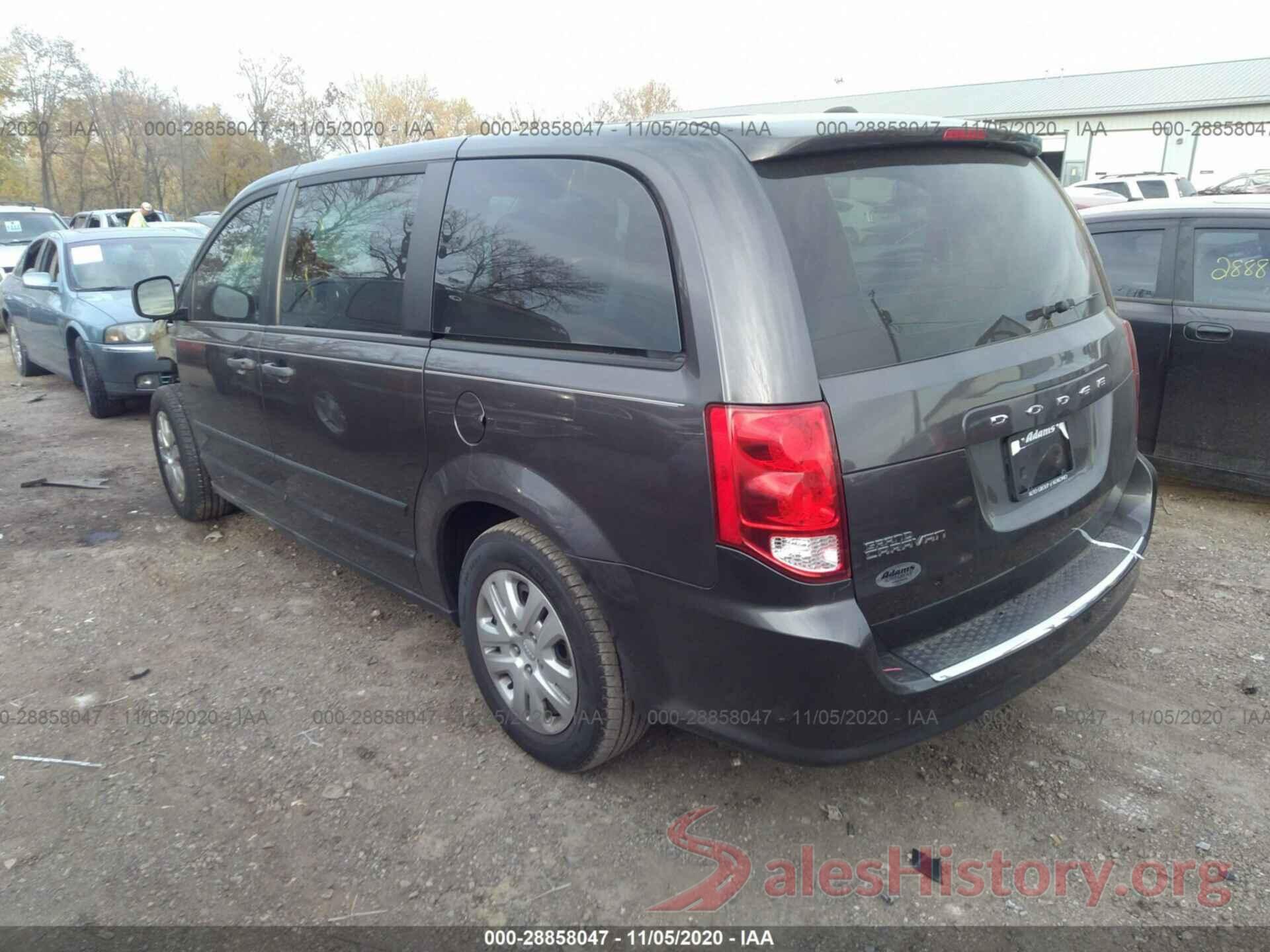 2C4RDGBG0GR131864 2016 DODGE GRAND CARAVAN