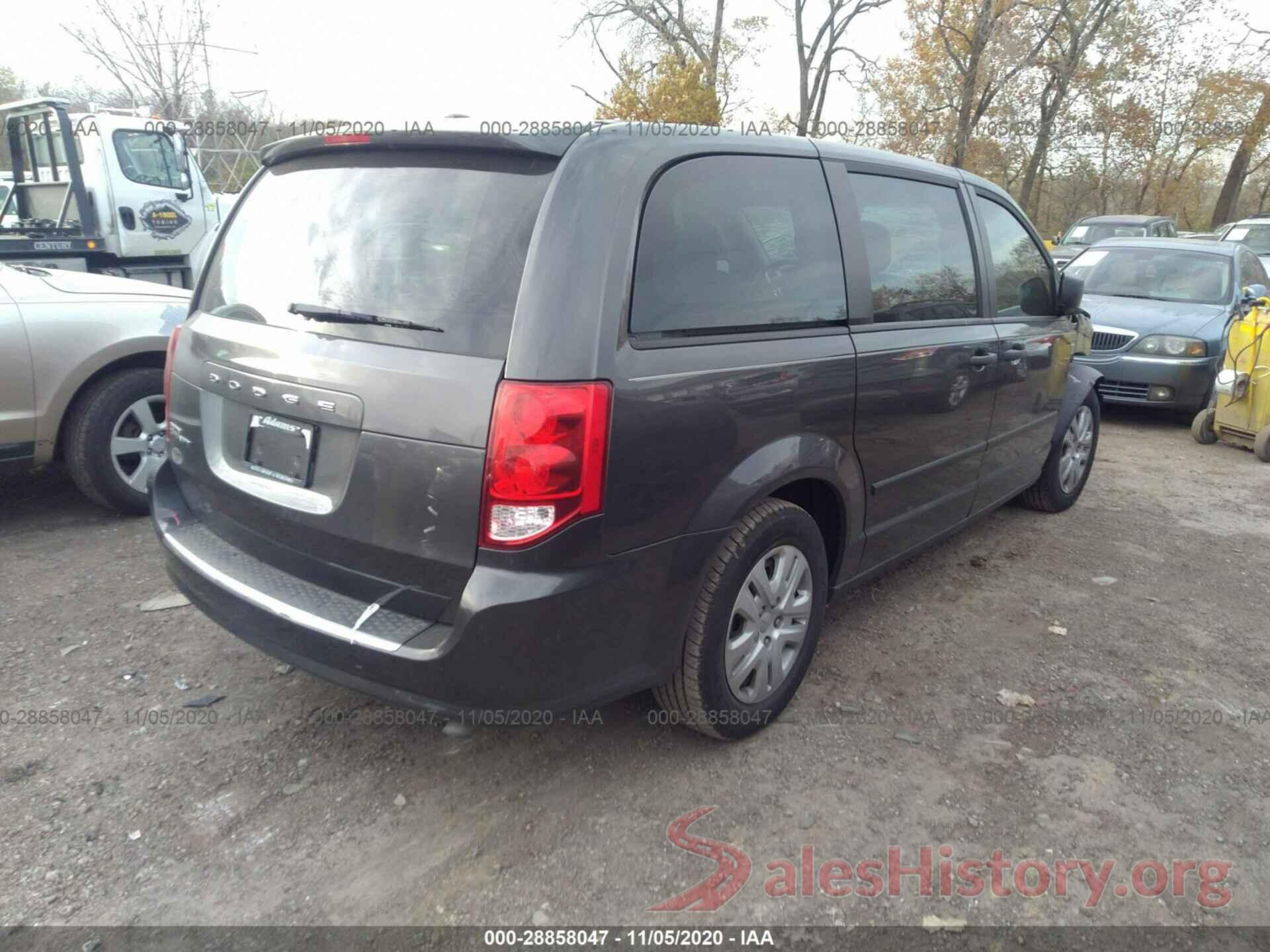 2C4RDGBG0GR131864 2016 DODGE GRAND CARAVAN