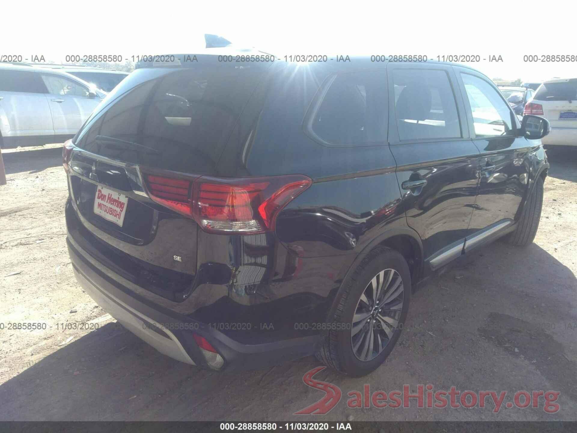 JA4AD3A3XLZ006580 2020 MITSUBISHI OUTLANDER