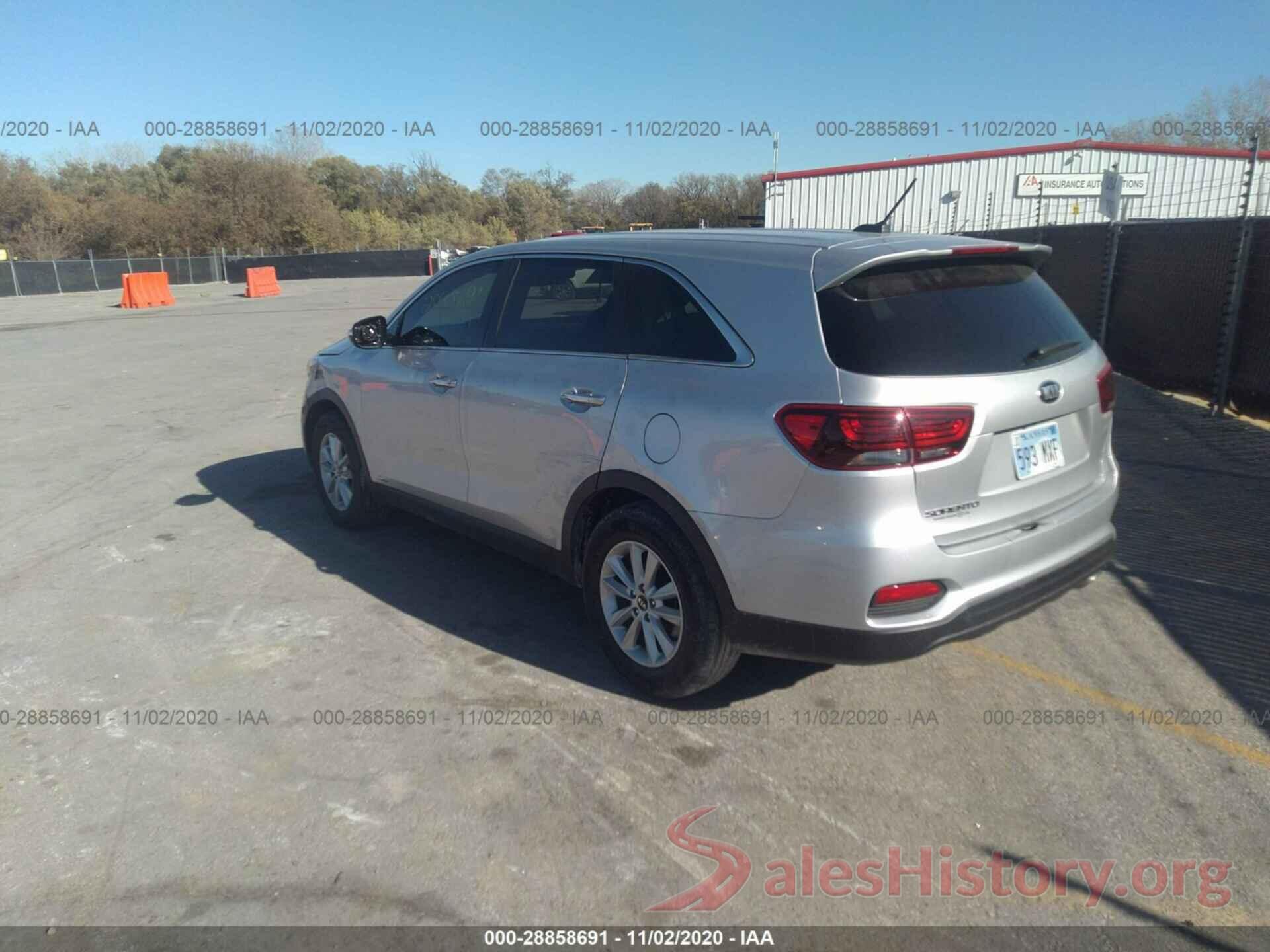 5XYPGDA53KG481421 2019 KIA SORENTO