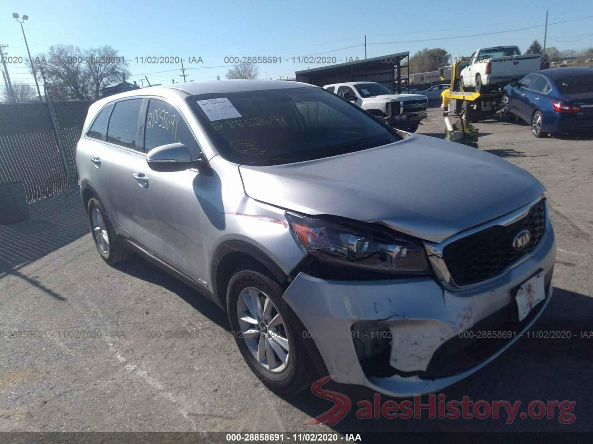 5XYPGDA53KG481421 2019 KIA SORENTO