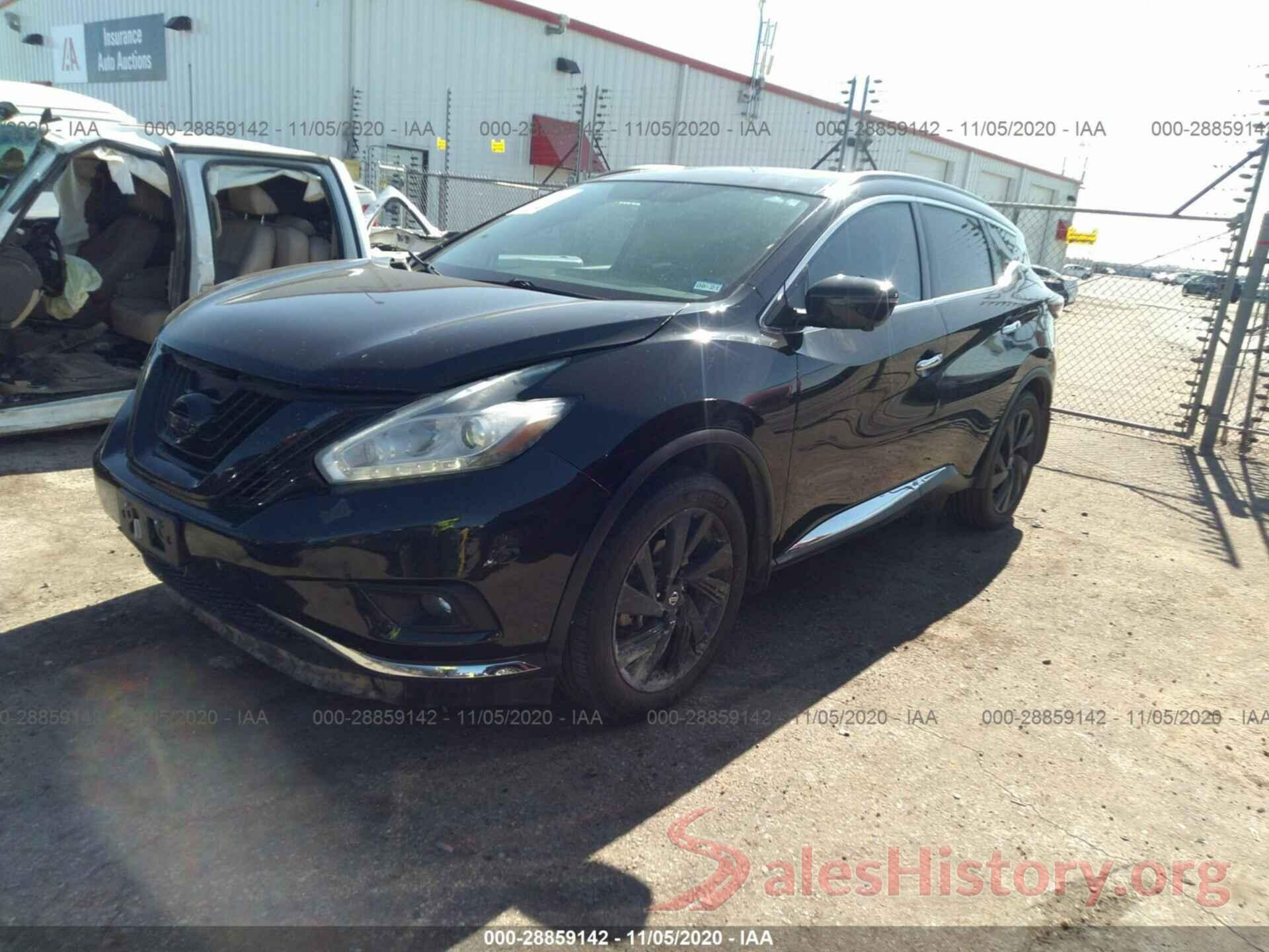 5N1AZ2MH3HN146425 2017 NISSAN MURANO