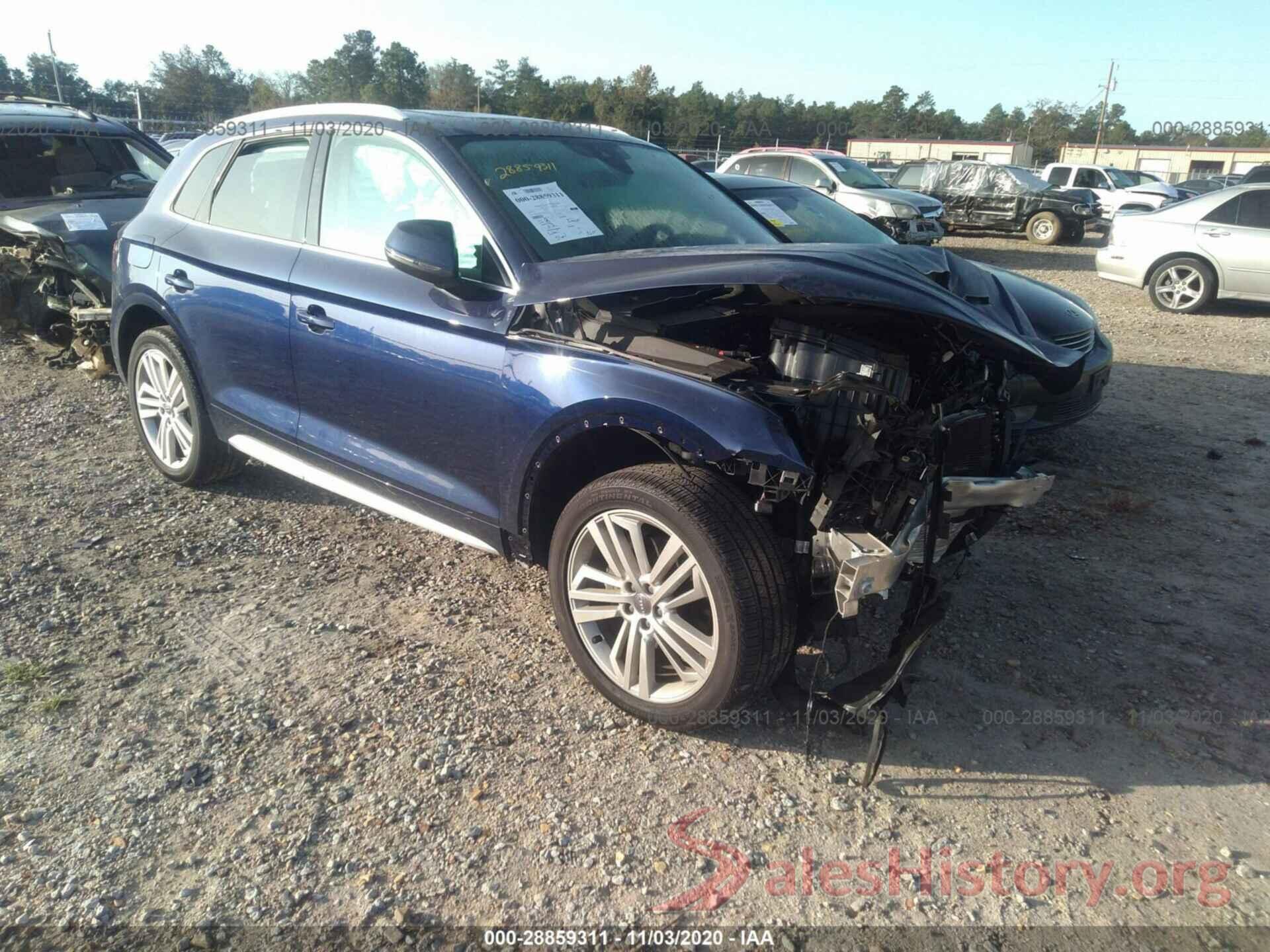 WA1BNAFY8K2100460 2019 AUDI Q5