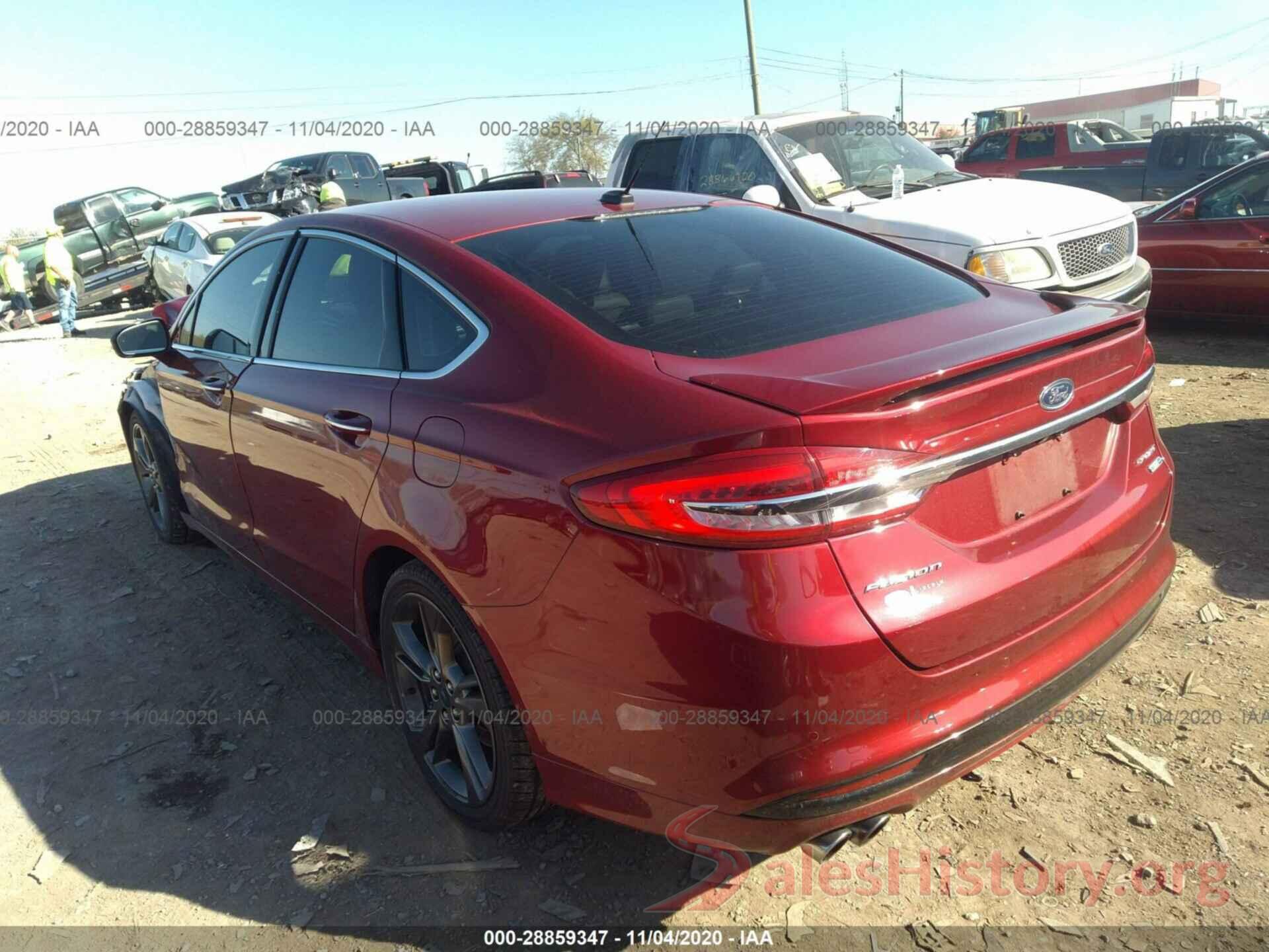 3FA6P0VP3HR226627 2017 FORD FUSION