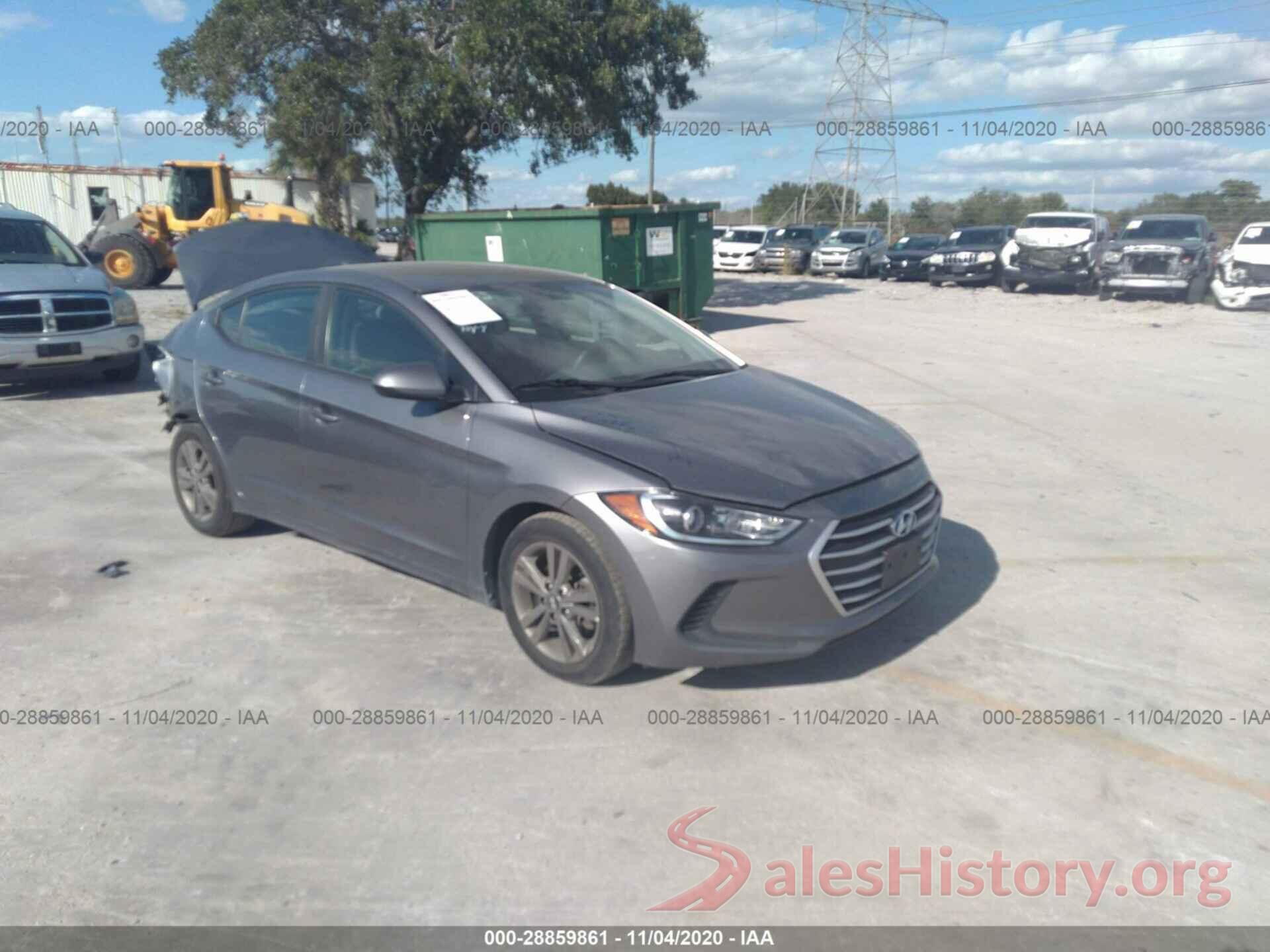 5NPD84LF3JH248538 2018 HYUNDAI ELANTRA