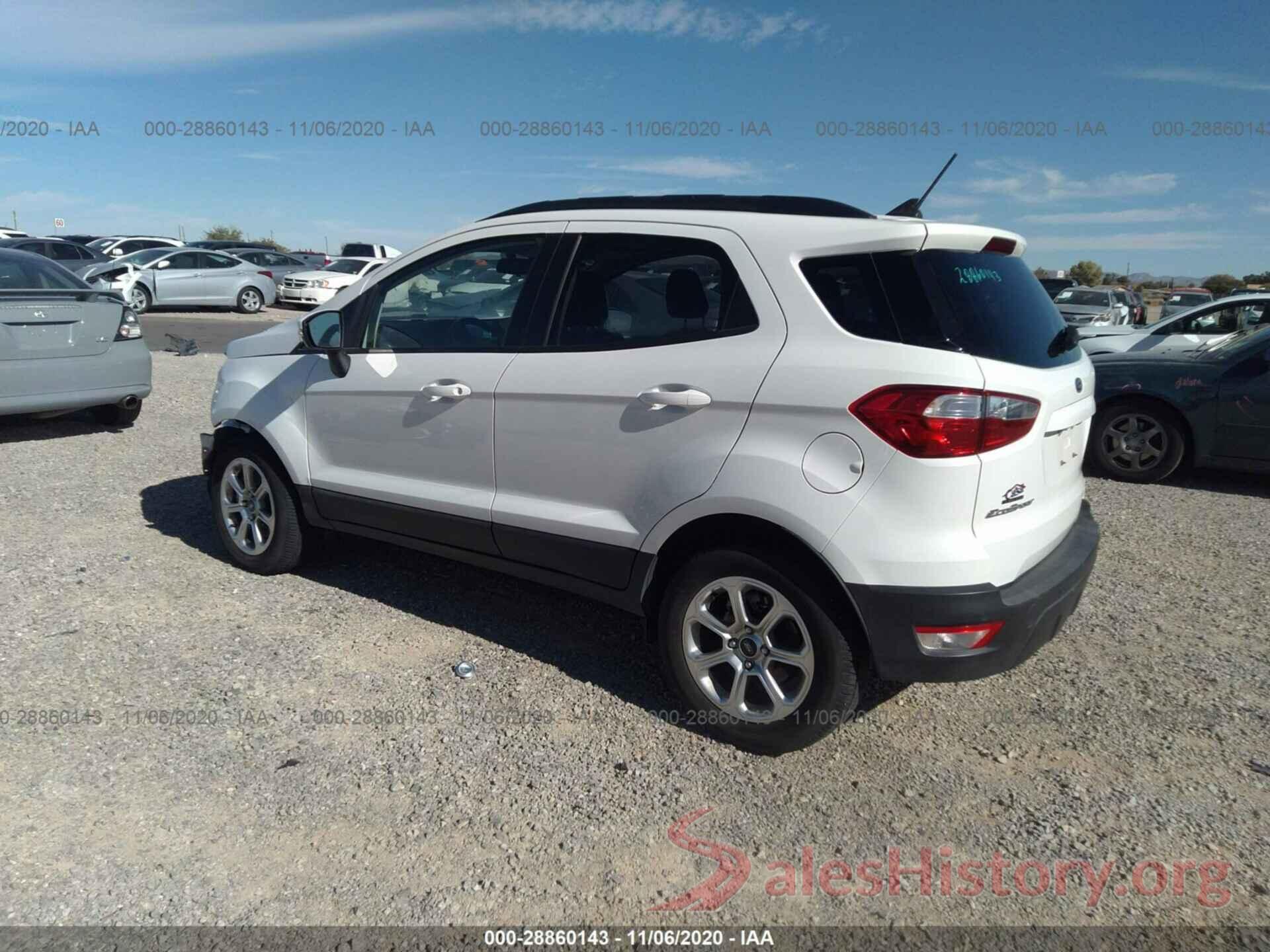 MAJ3P1TE4JC247680 2018 FORD ECOSPORT