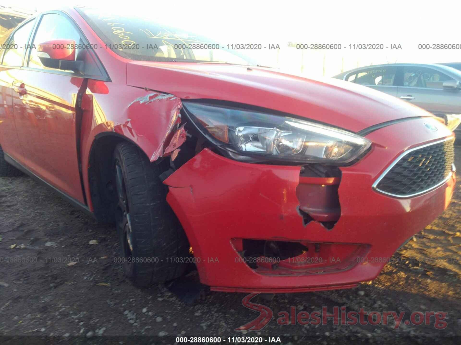 1FADP3F22GL316084 2016 FORD FOCUS