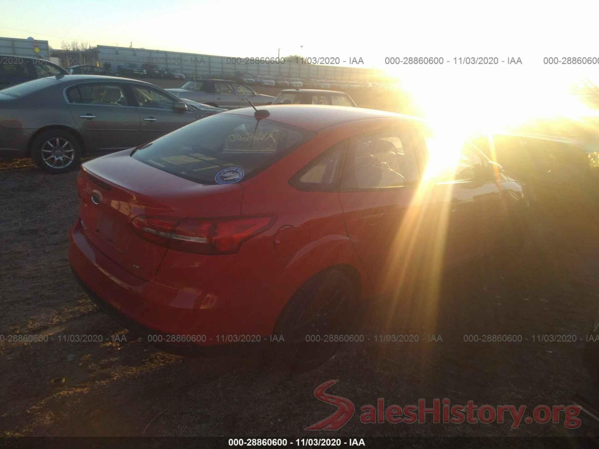 1FADP3F22GL316084 2016 FORD FOCUS