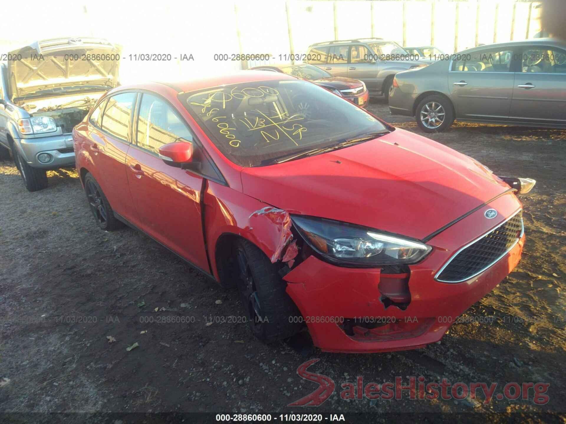 1FADP3F22GL316084 2016 FORD FOCUS