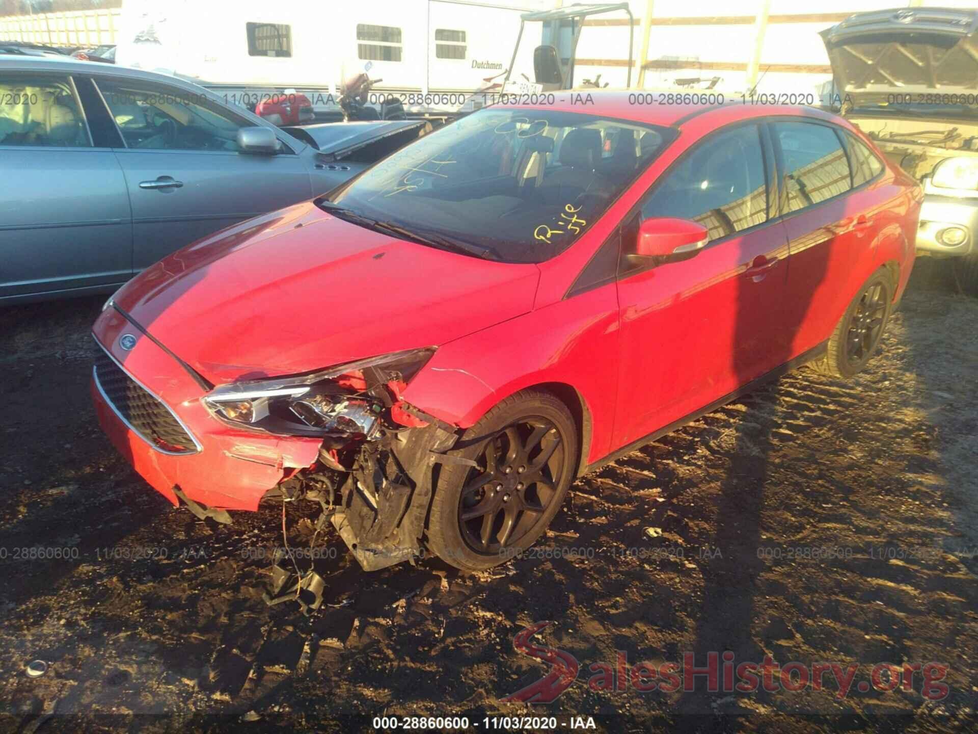 1FADP3F22GL316084 2016 FORD FOCUS