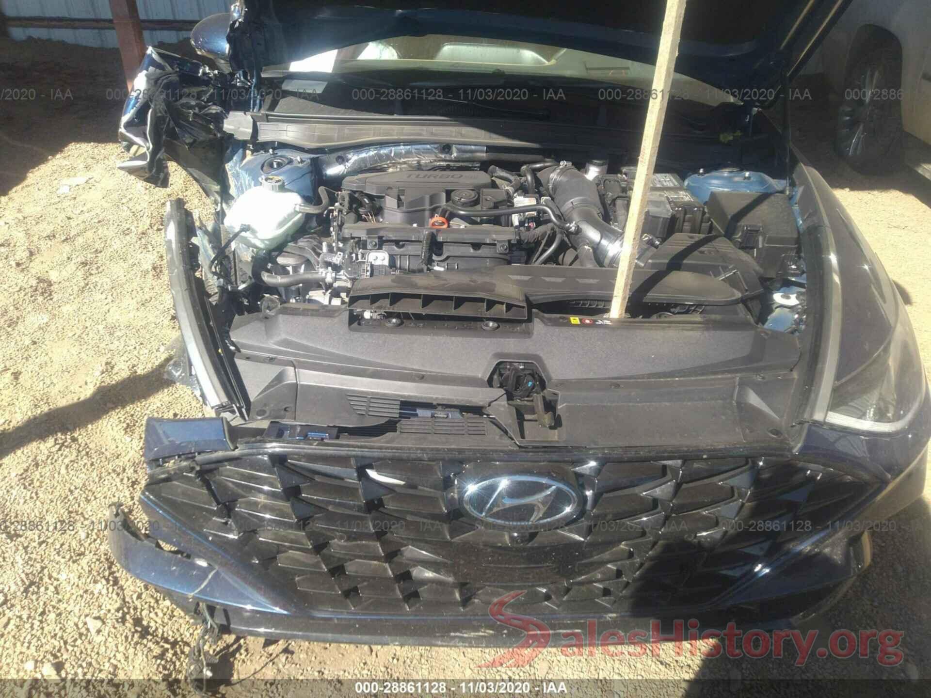 5NPEH4J29LH037660 2020 HYUNDAI SONATA