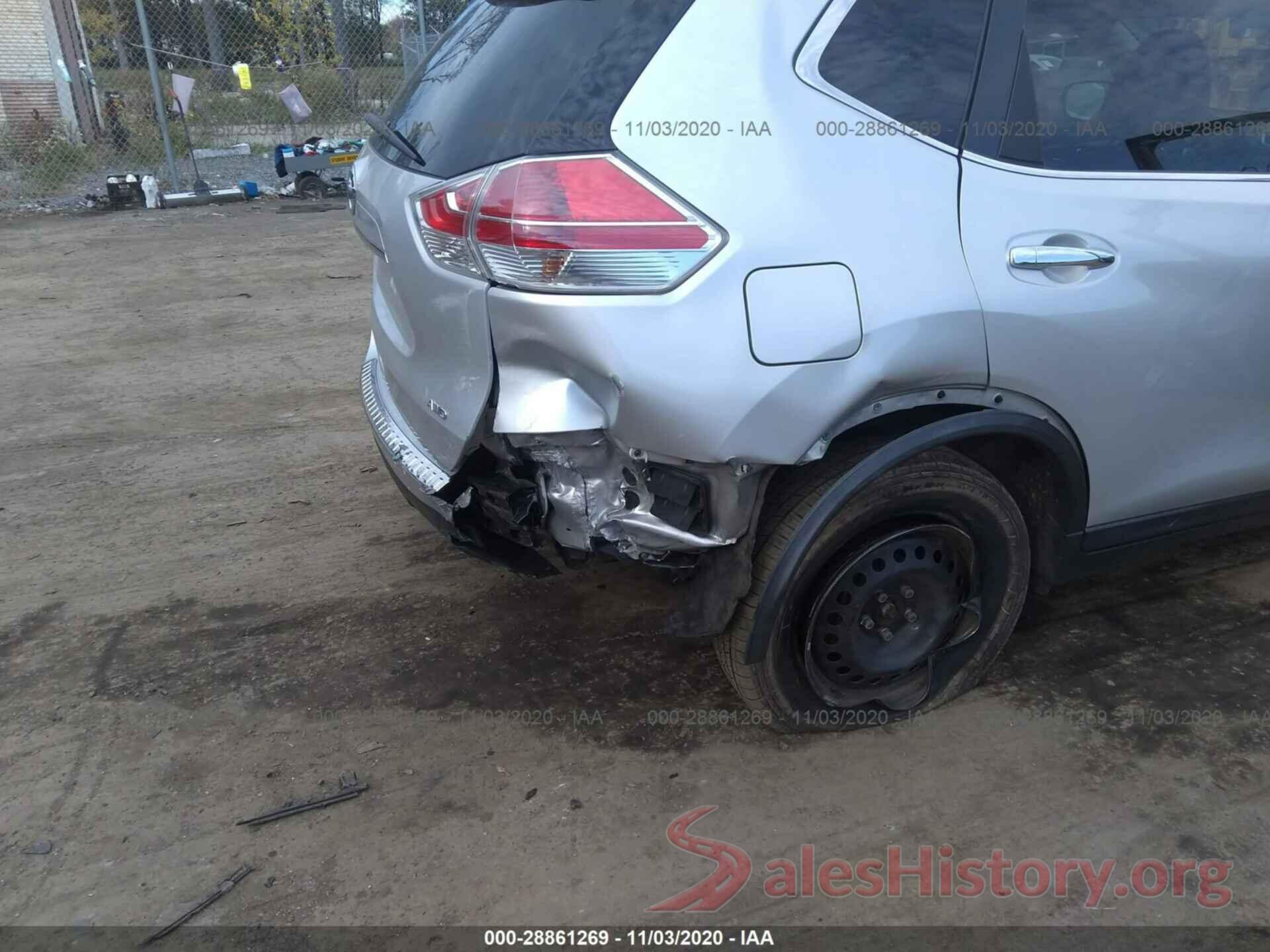 KNMAT2MV7GP667968 2016 NISSAN ROGUE