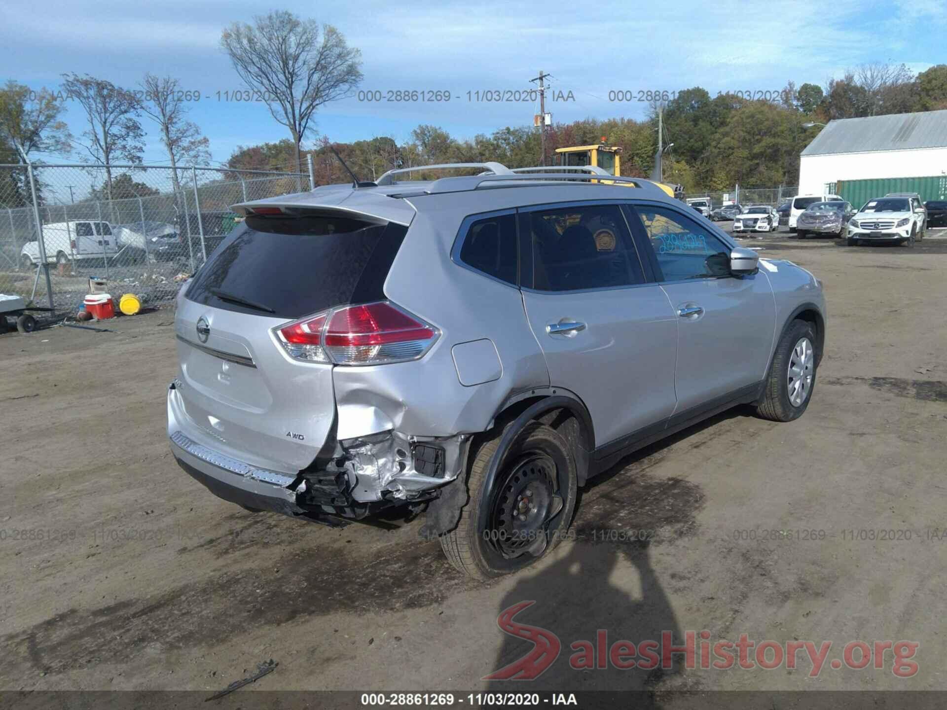 KNMAT2MV7GP667968 2016 NISSAN ROGUE