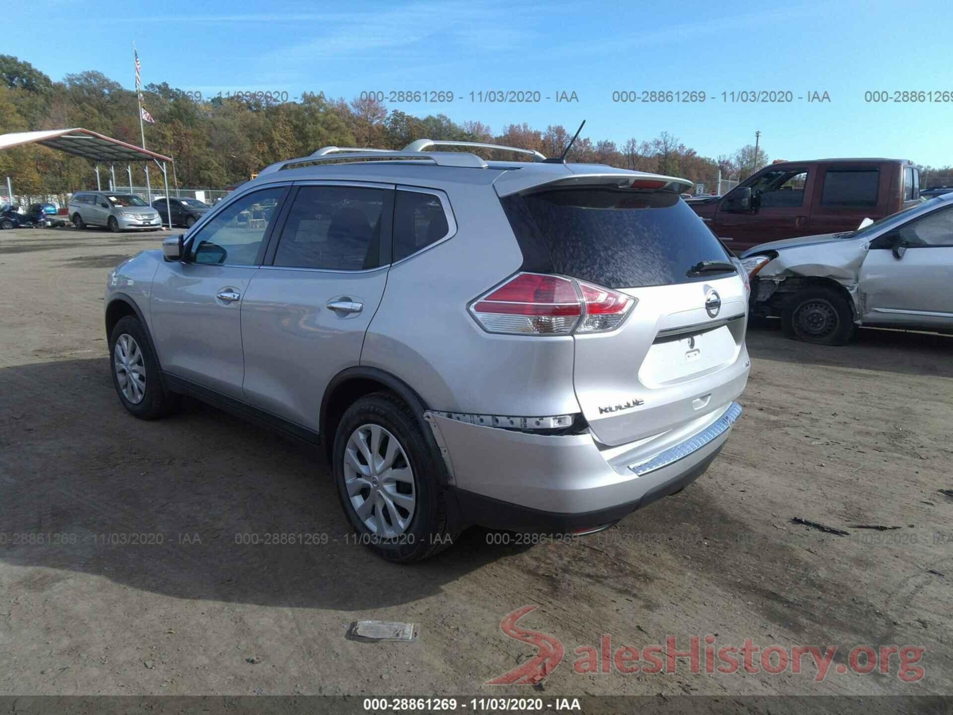 KNMAT2MV7GP667968 2016 NISSAN ROGUE