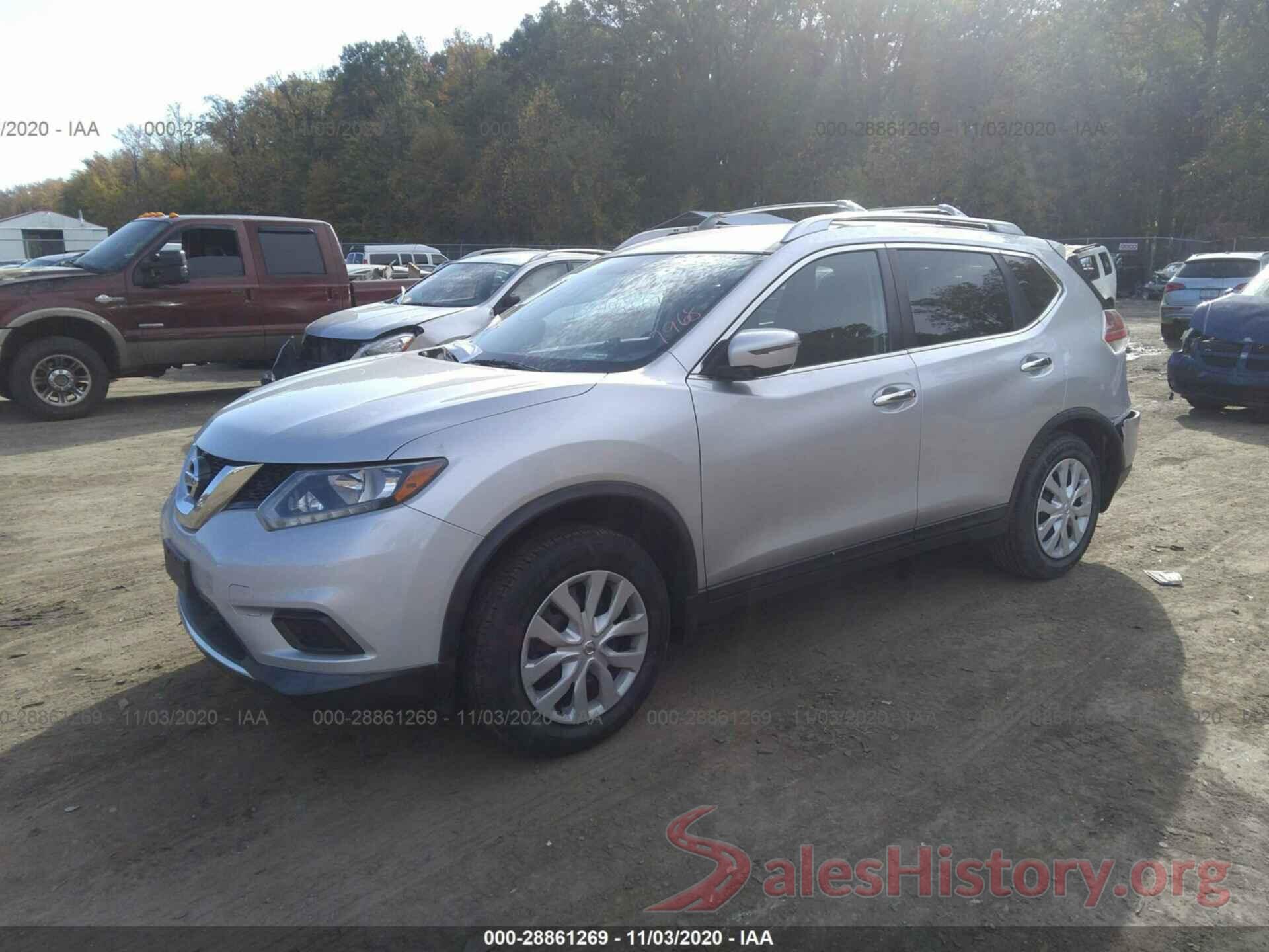 KNMAT2MV7GP667968 2016 NISSAN ROGUE