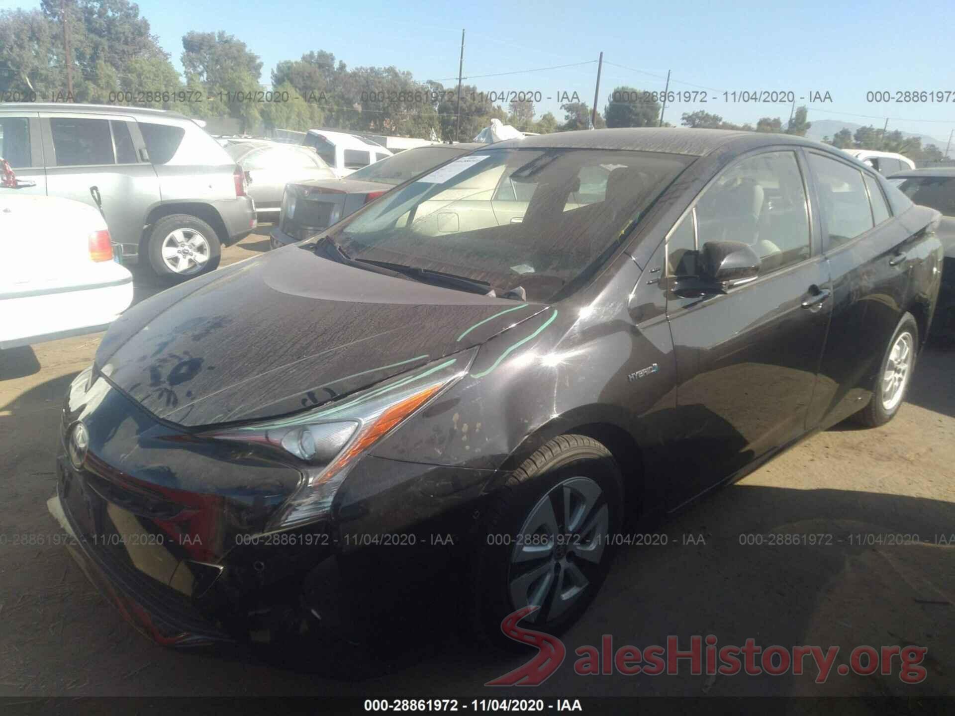 JTDKBRFU7H3052690 2017 TOYOTA PRIUS