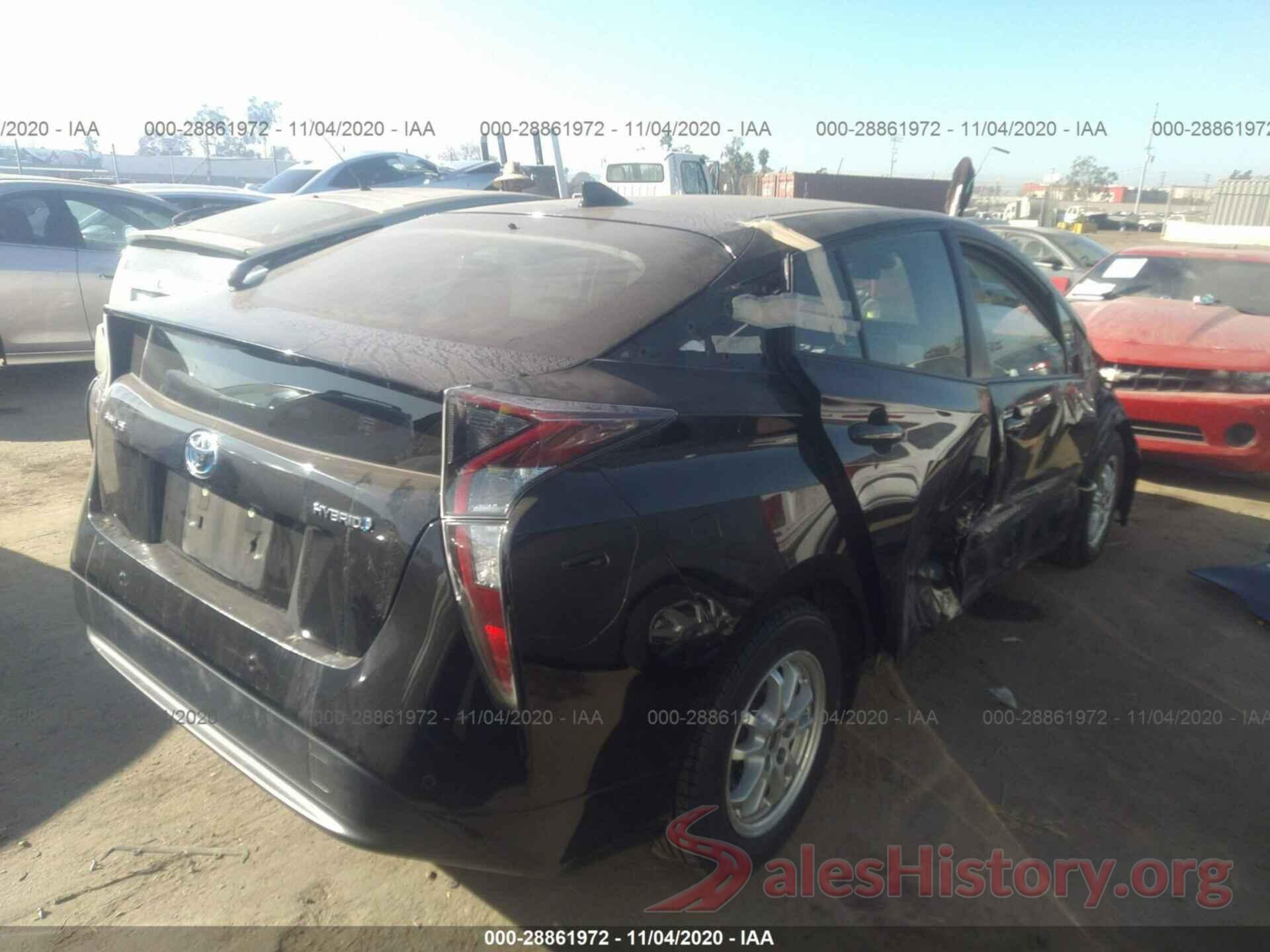 JTDKBRFU7H3052690 2017 TOYOTA PRIUS