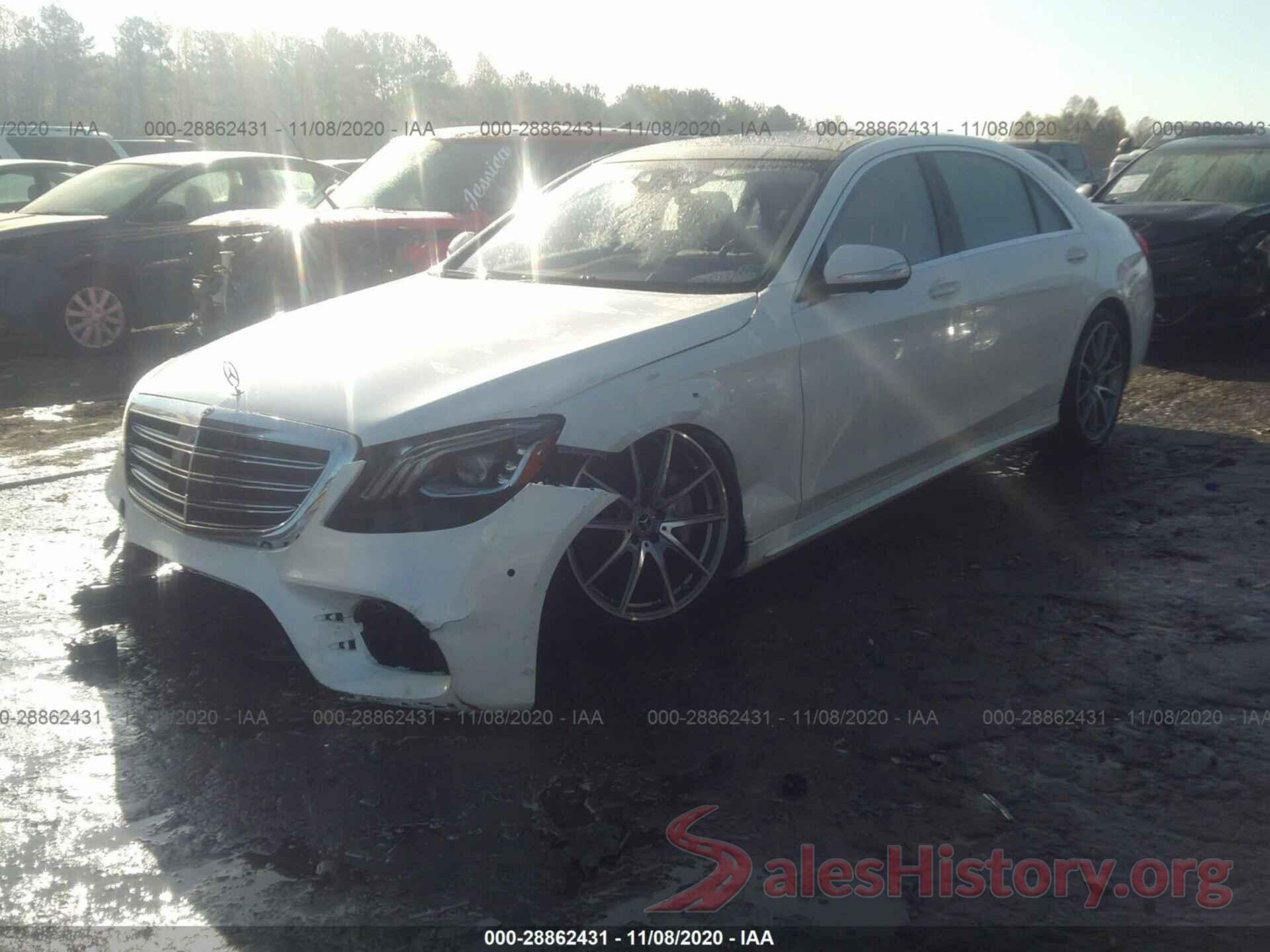 WDDUG6EB8KA477613 2019 MERCEDES-BENZ S-CLASS