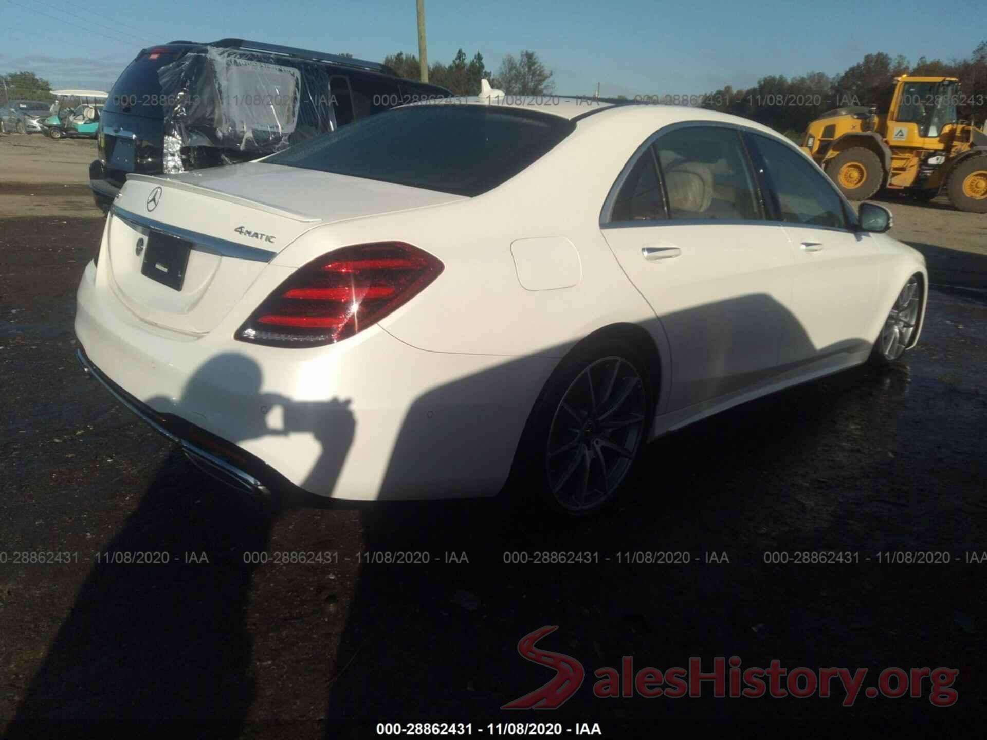 WDDUG6EB8KA477613 2019 MERCEDES-BENZ S-CLASS