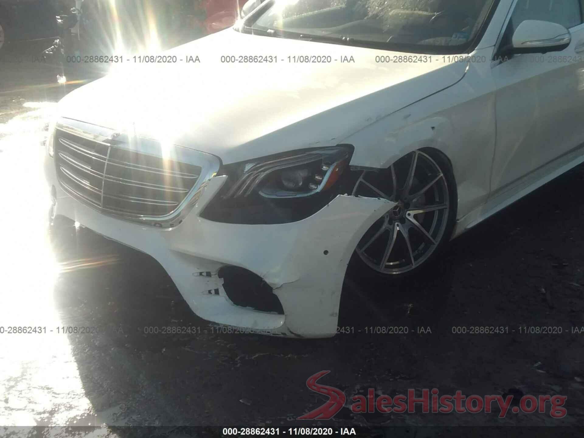 WDDUG6EB8KA477613 2019 MERCEDES-BENZ S-CLASS