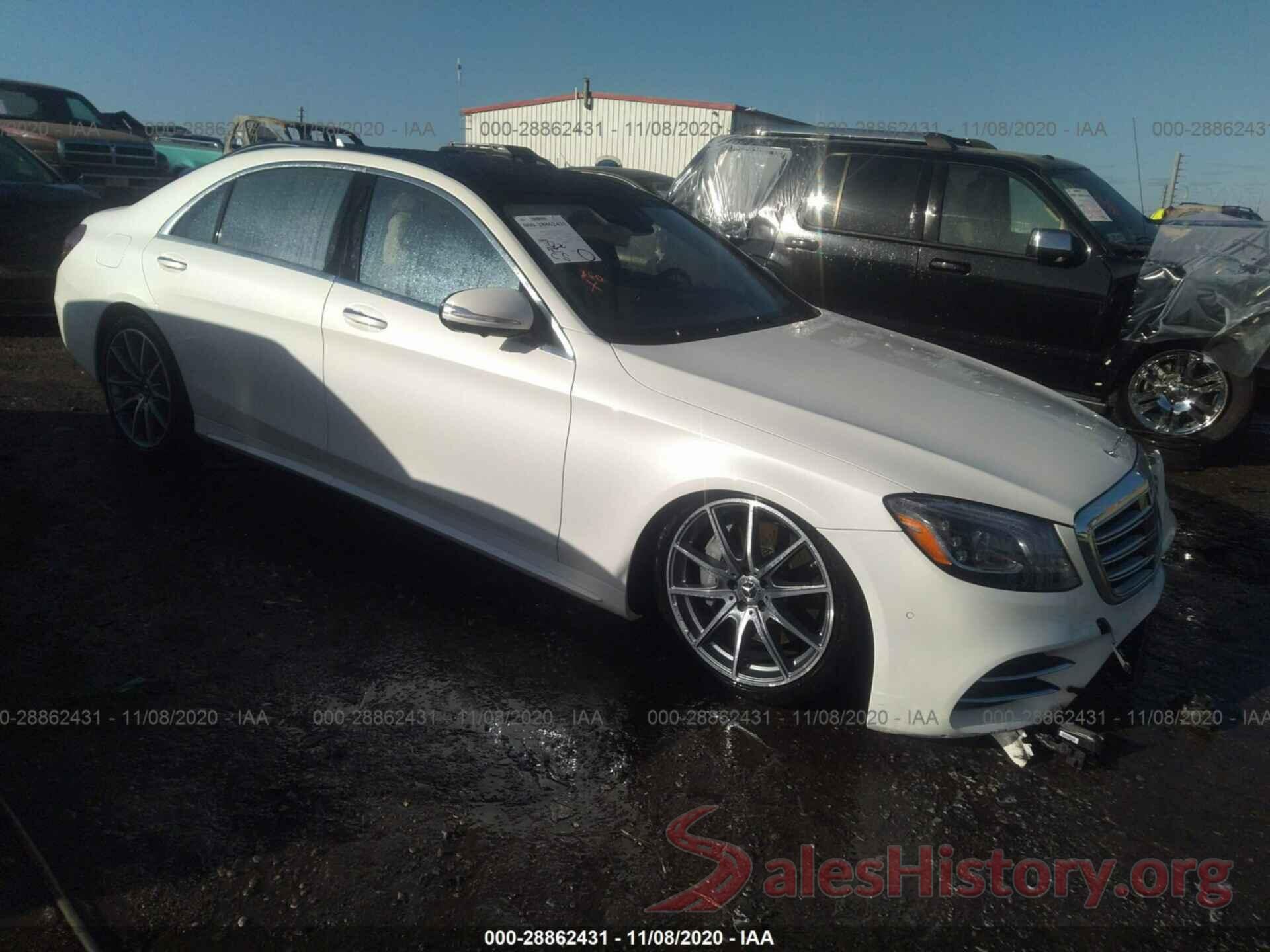 WDDUG6EB8KA477613 2019 MERCEDES-BENZ S-CLASS