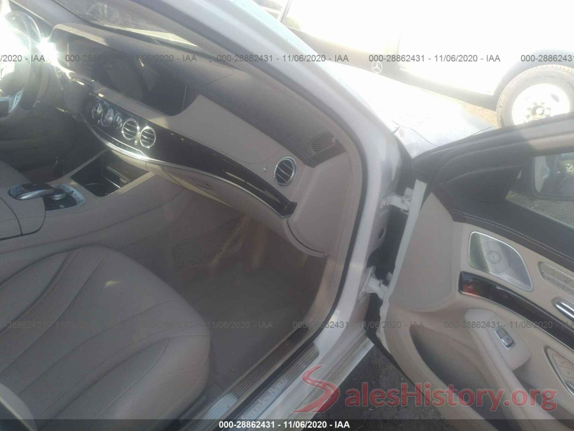 WDDUG6EB8KA477613 2019 MERCEDES-BENZ S-CLASS