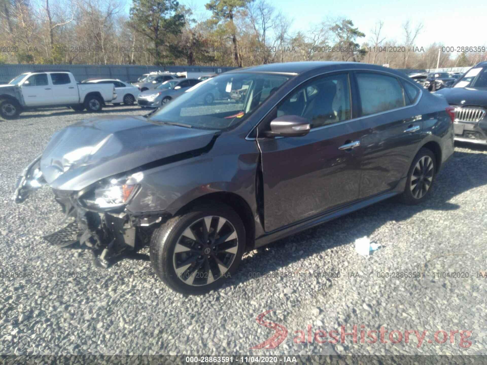 3N1AB7AP1KY302797 2019 NISSAN SENTRA