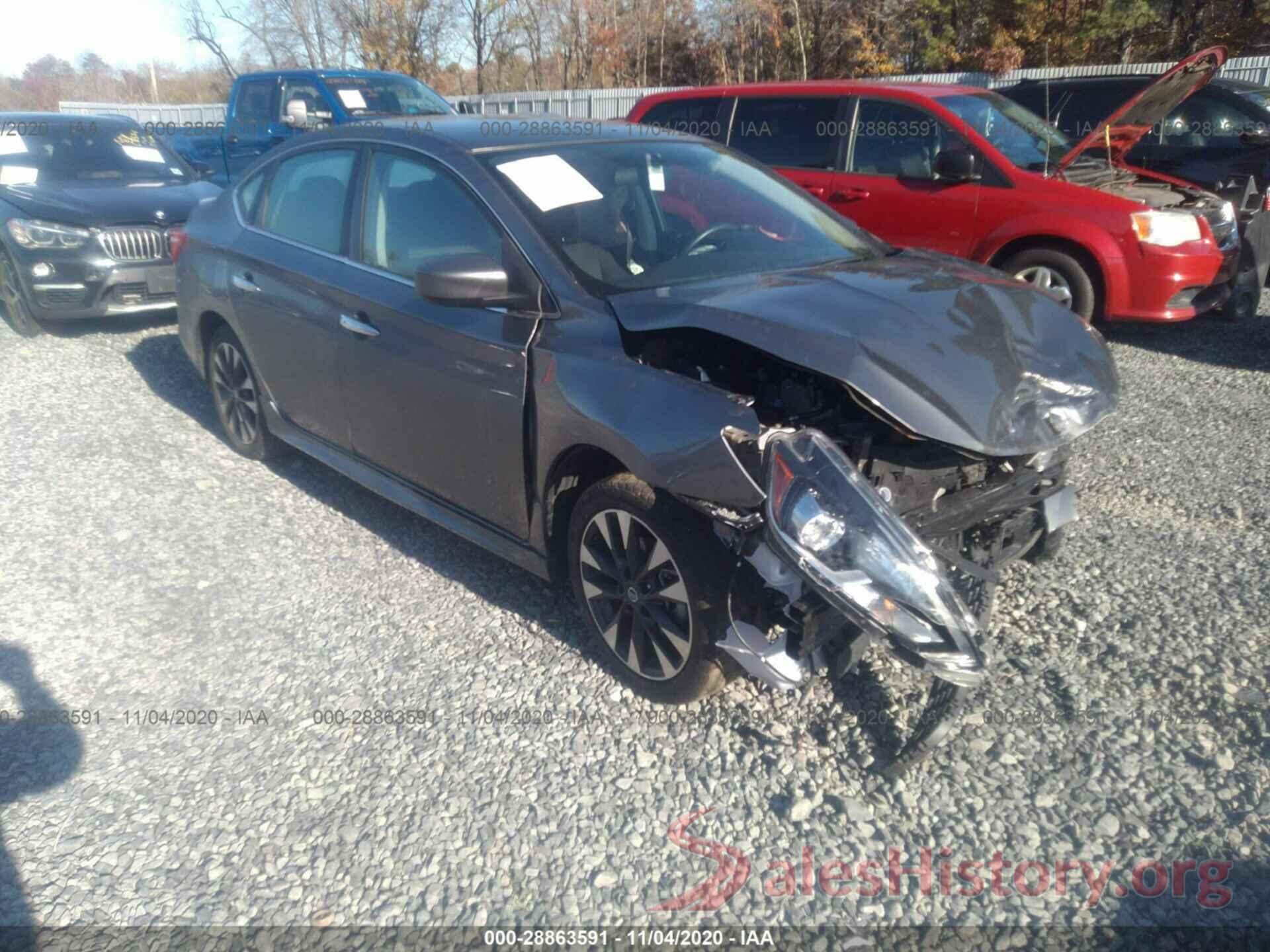 3N1AB7AP1KY302797 2019 NISSAN SENTRA