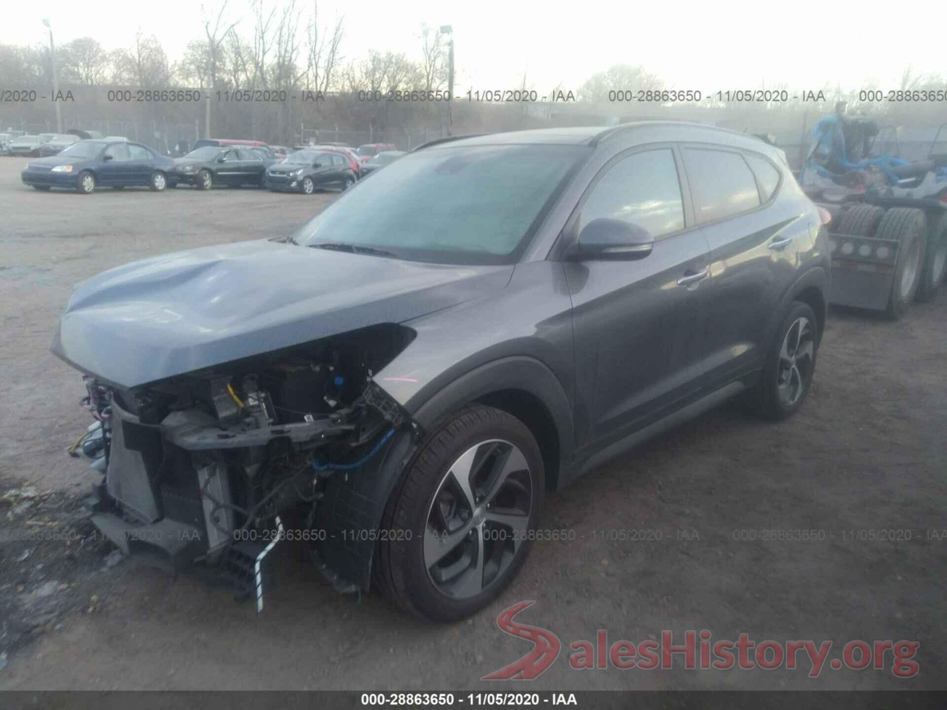 KM8J3CA29HU295404 2017 HYUNDAI TUCSON