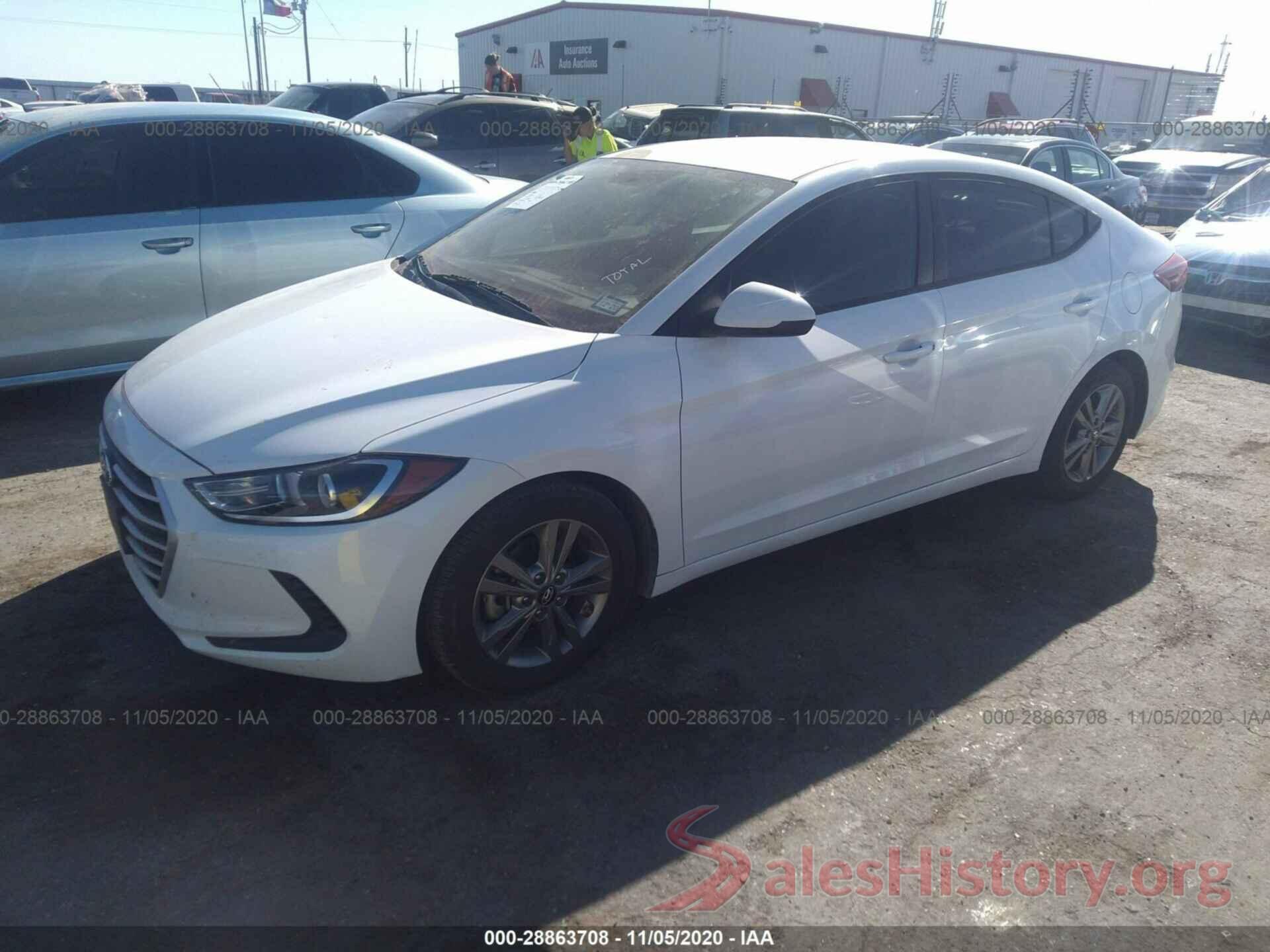 5NPD84LF3HH155948 2017 HYUNDAI ELANTRA