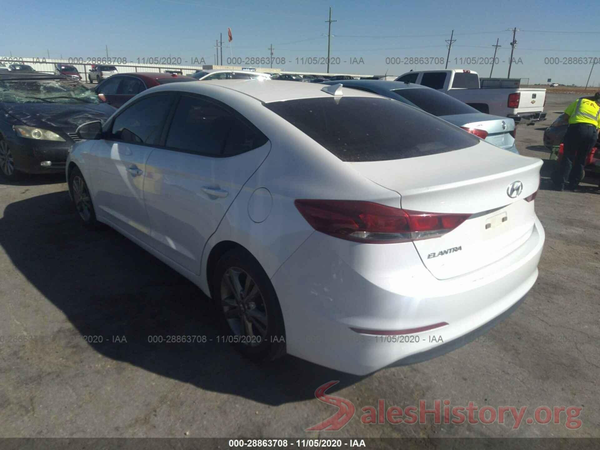 5NPD84LF3HH155948 2017 HYUNDAI ELANTRA