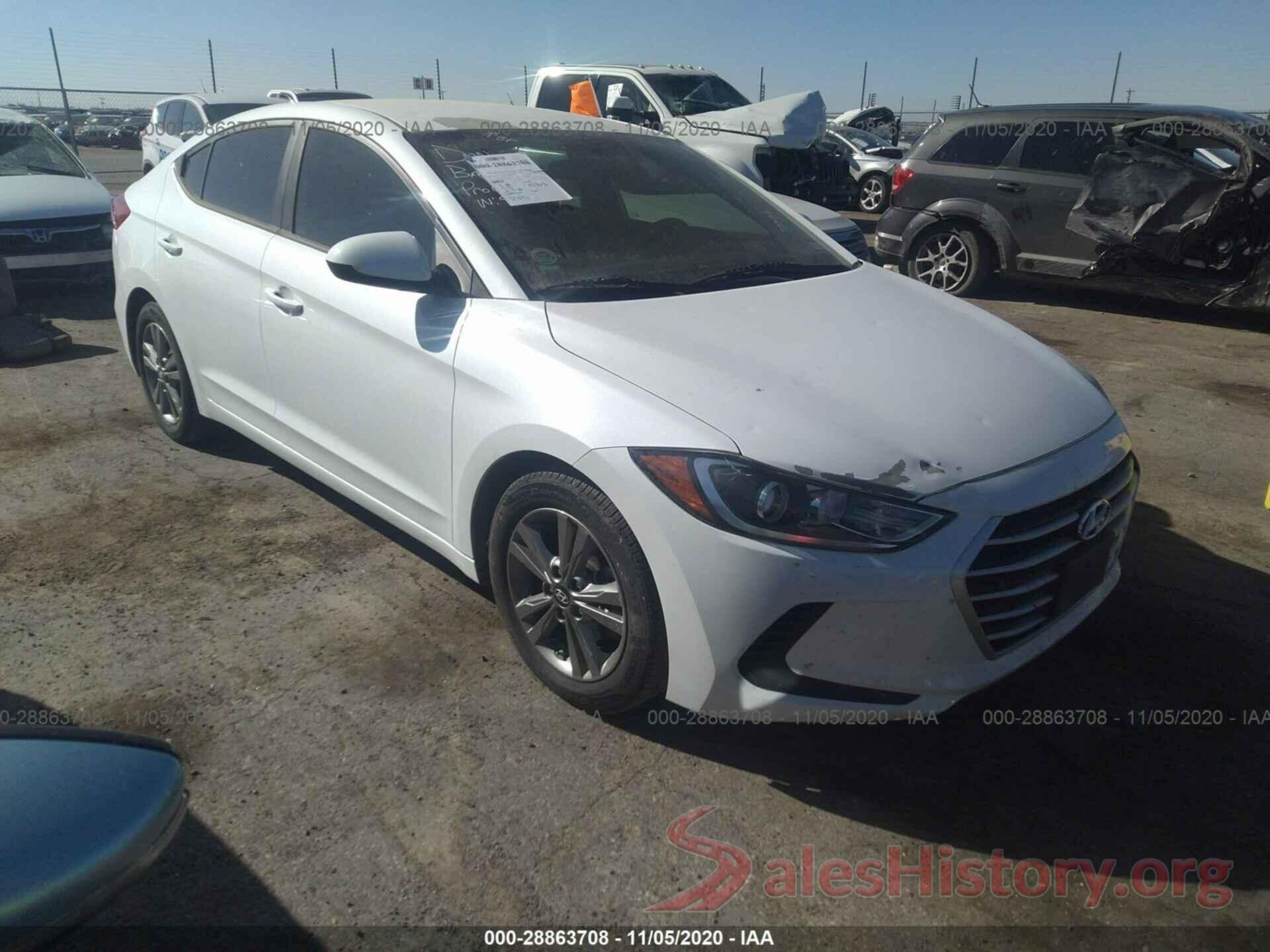 5NPD84LF3HH155948 2017 HYUNDAI ELANTRA