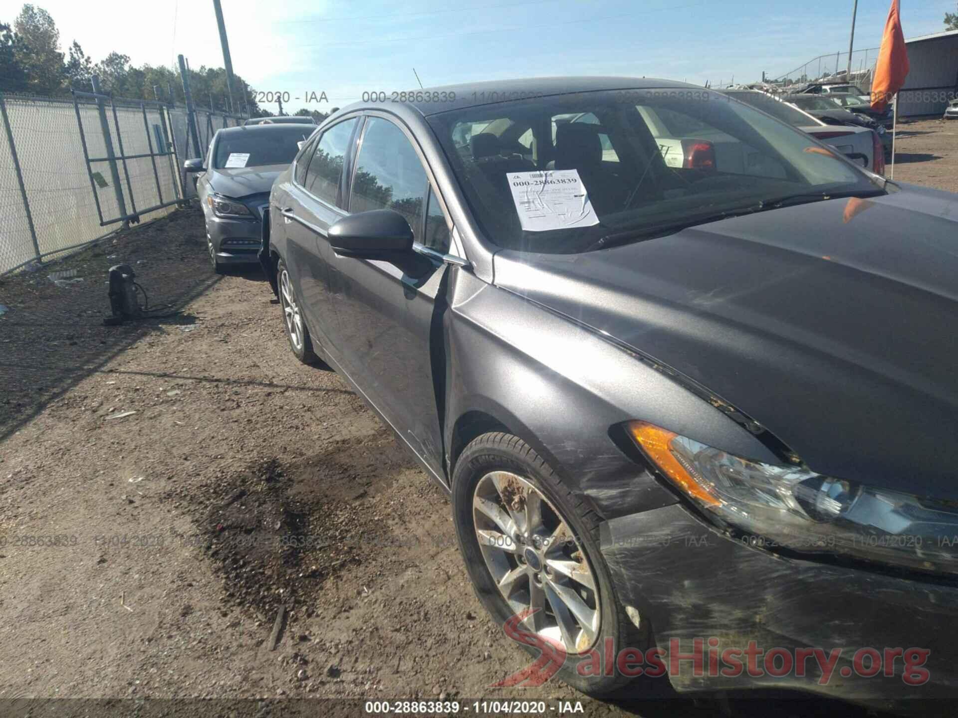 3FA6P0HD8HR271788 2017 FORD FUSION