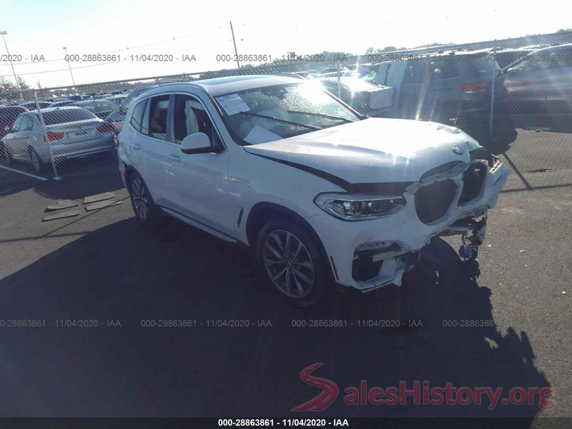 5UXTR9C59KLD97547 2019 BMW X3