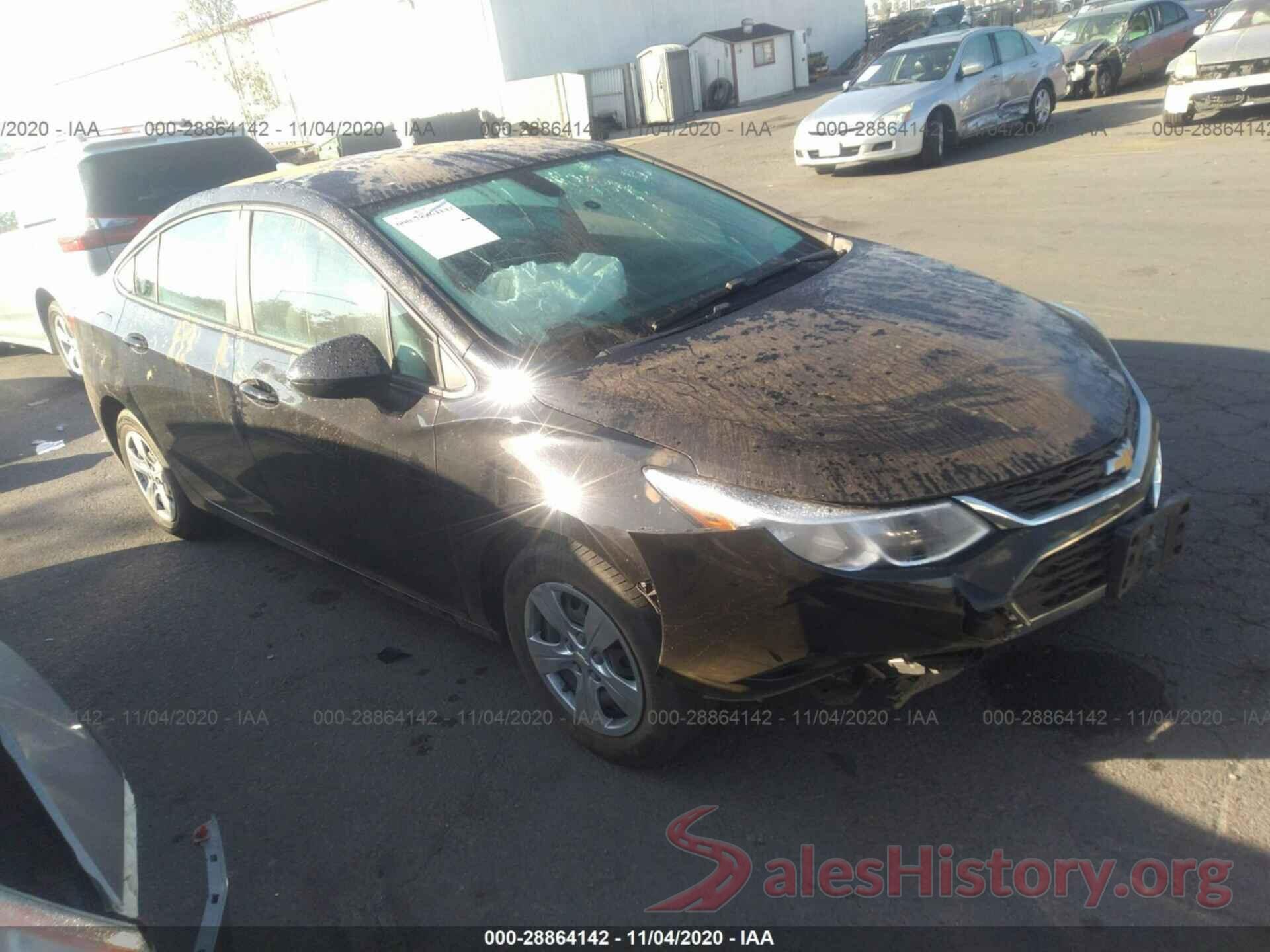 1G1BC5SMXH7146026 2017 CHEVROLET CRUZE