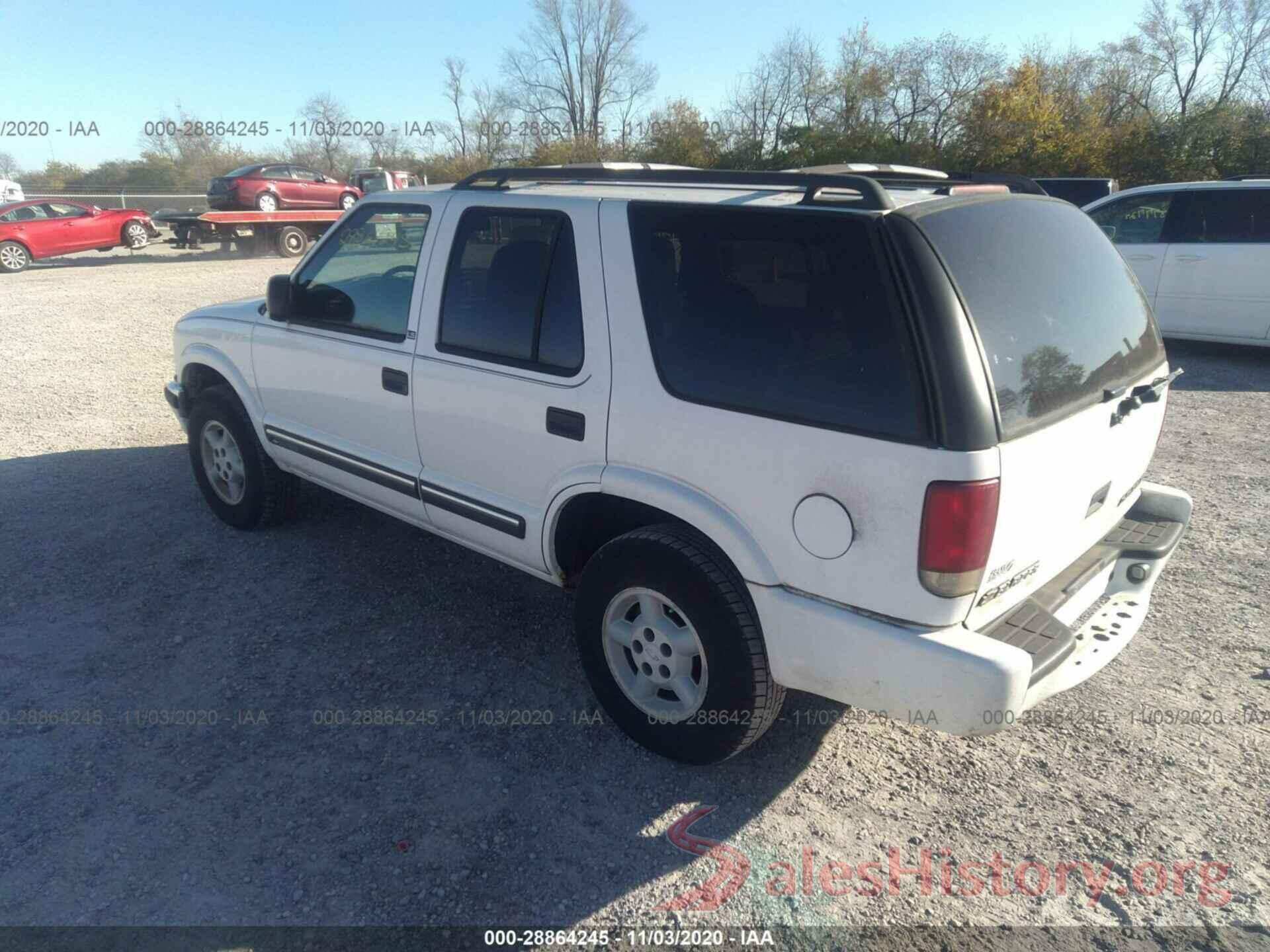 1GNDT13W2Y2288383 2000 CHEVROLET BLAZER