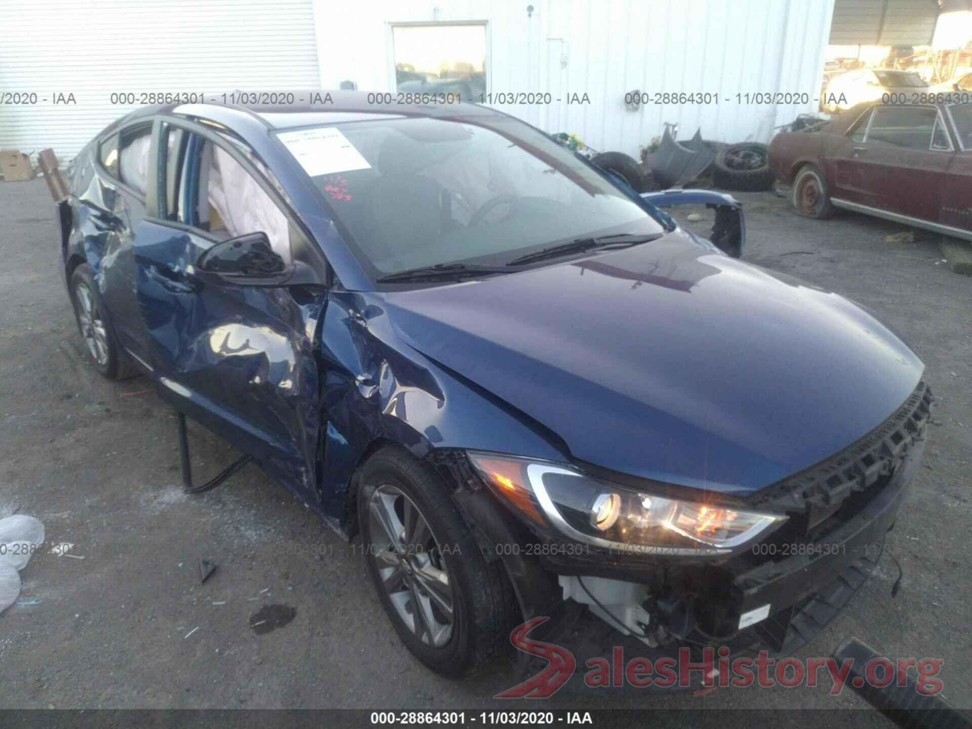 5NPD84LF6JH223830 2018 HYUNDAI ELANTRA