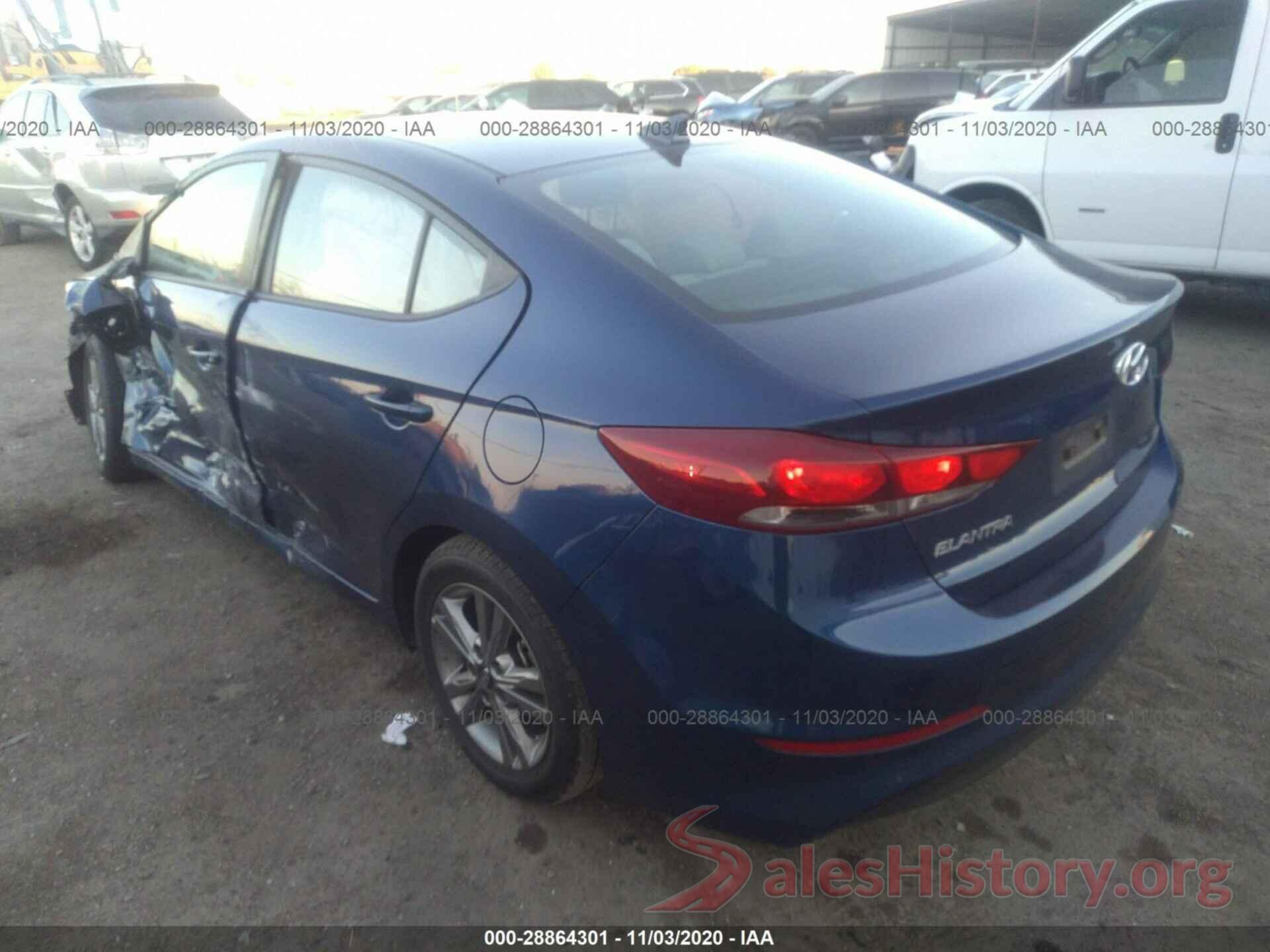 5NPD84LF6JH223830 2018 HYUNDAI ELANTRA