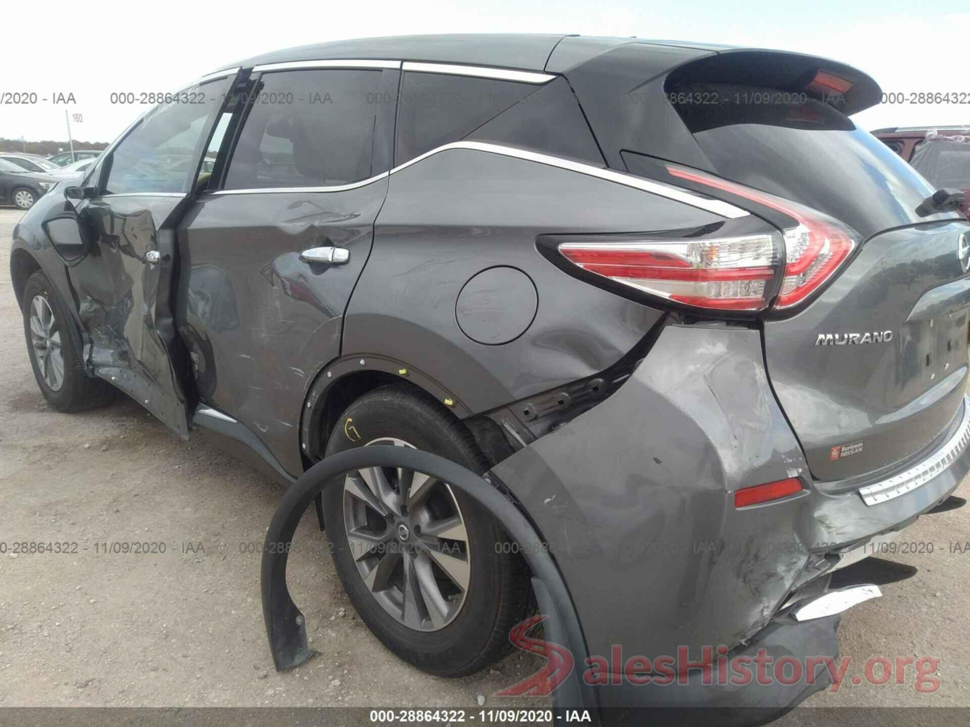 5N1AZ2MGXGN131300 2016 NISSAN MURANO