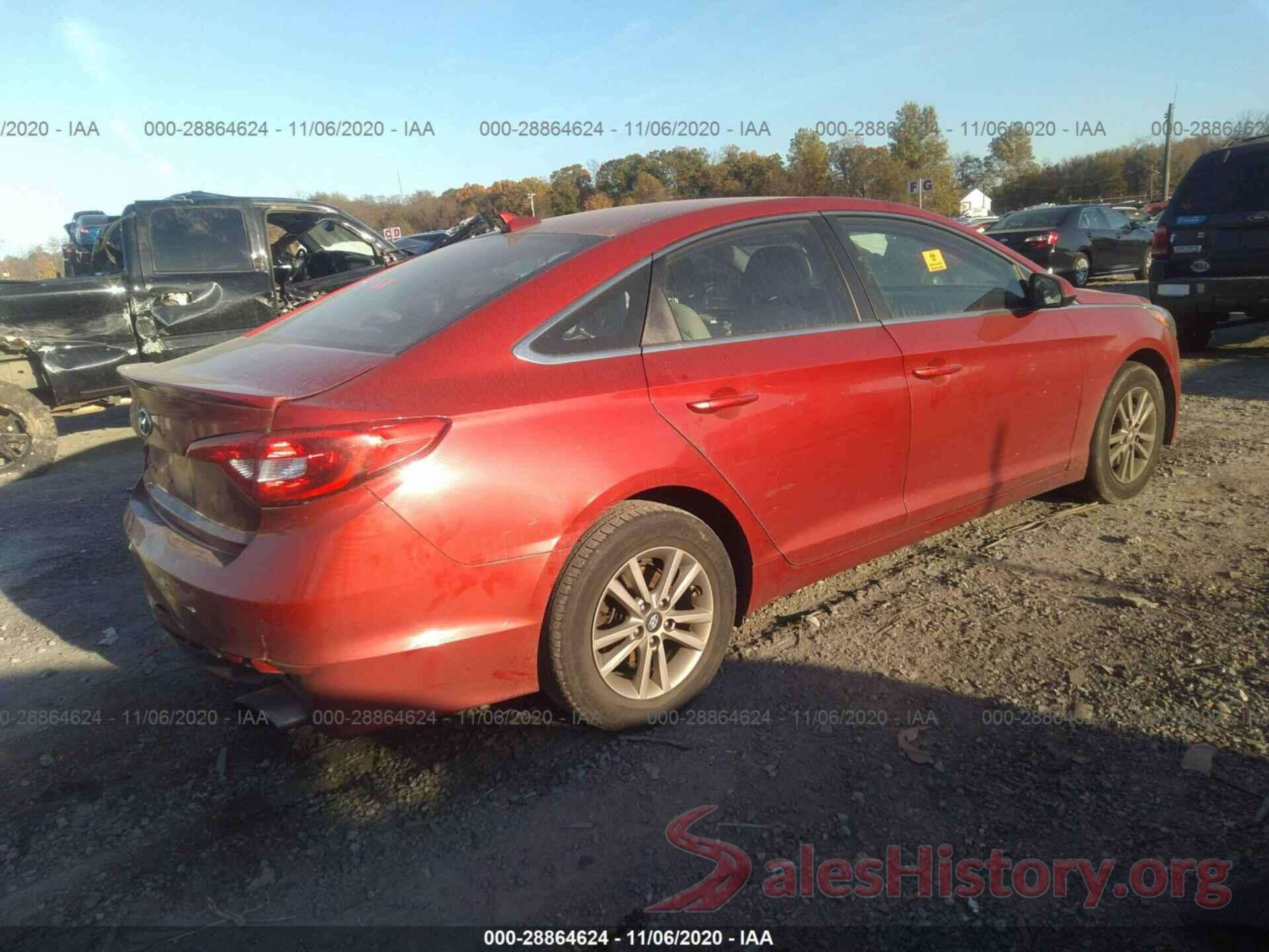 5NPE24AF6HH533124 2017 HYUNDAI SONATA