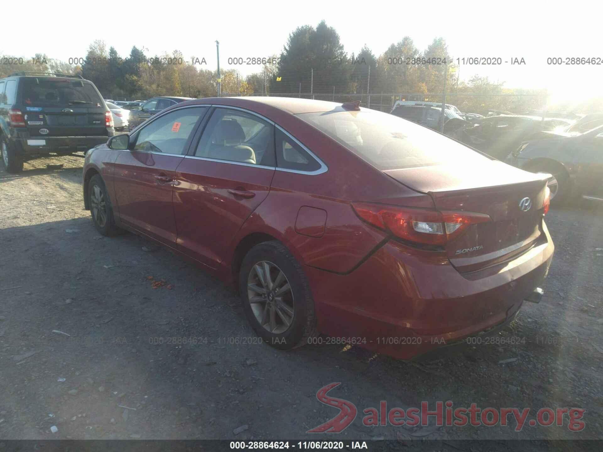 5NPE24AF6HH533124 2017 HYUNDAI SONATA