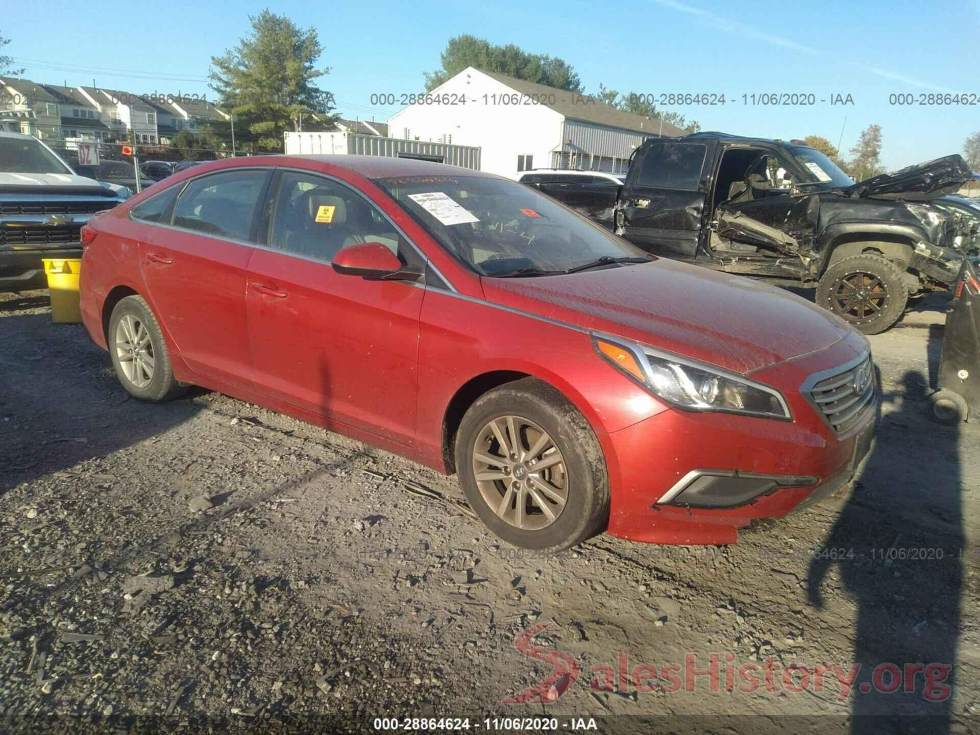 5NPE24AF6HH533124 2017 HYUNDAI SONATA