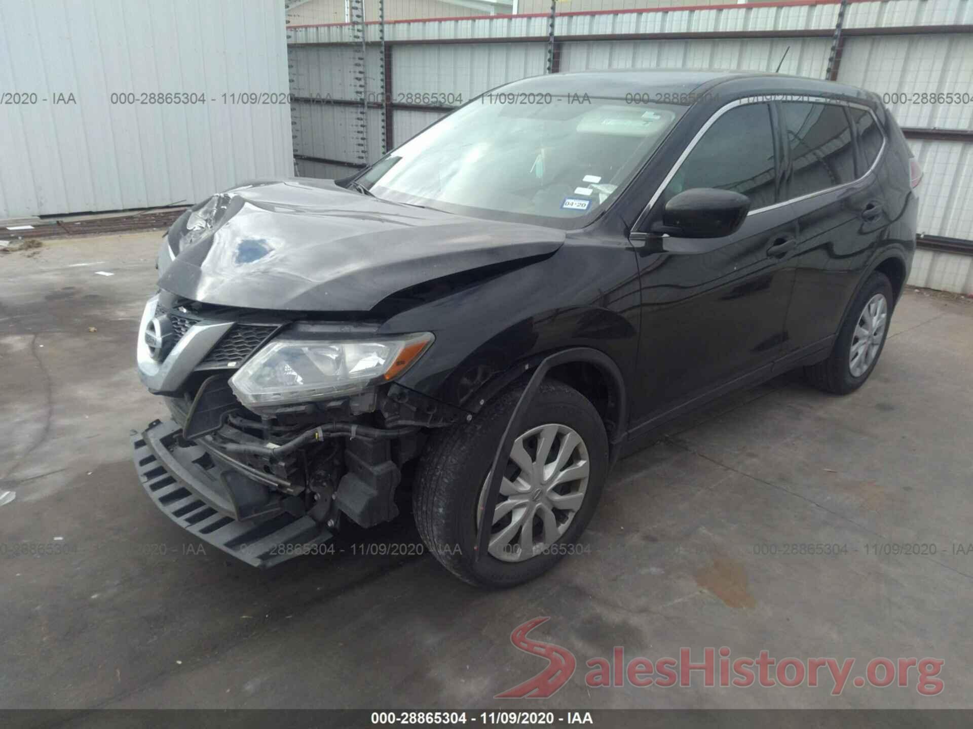 5N1AT2MT7GC839501 2016 NISSAN ROGUE