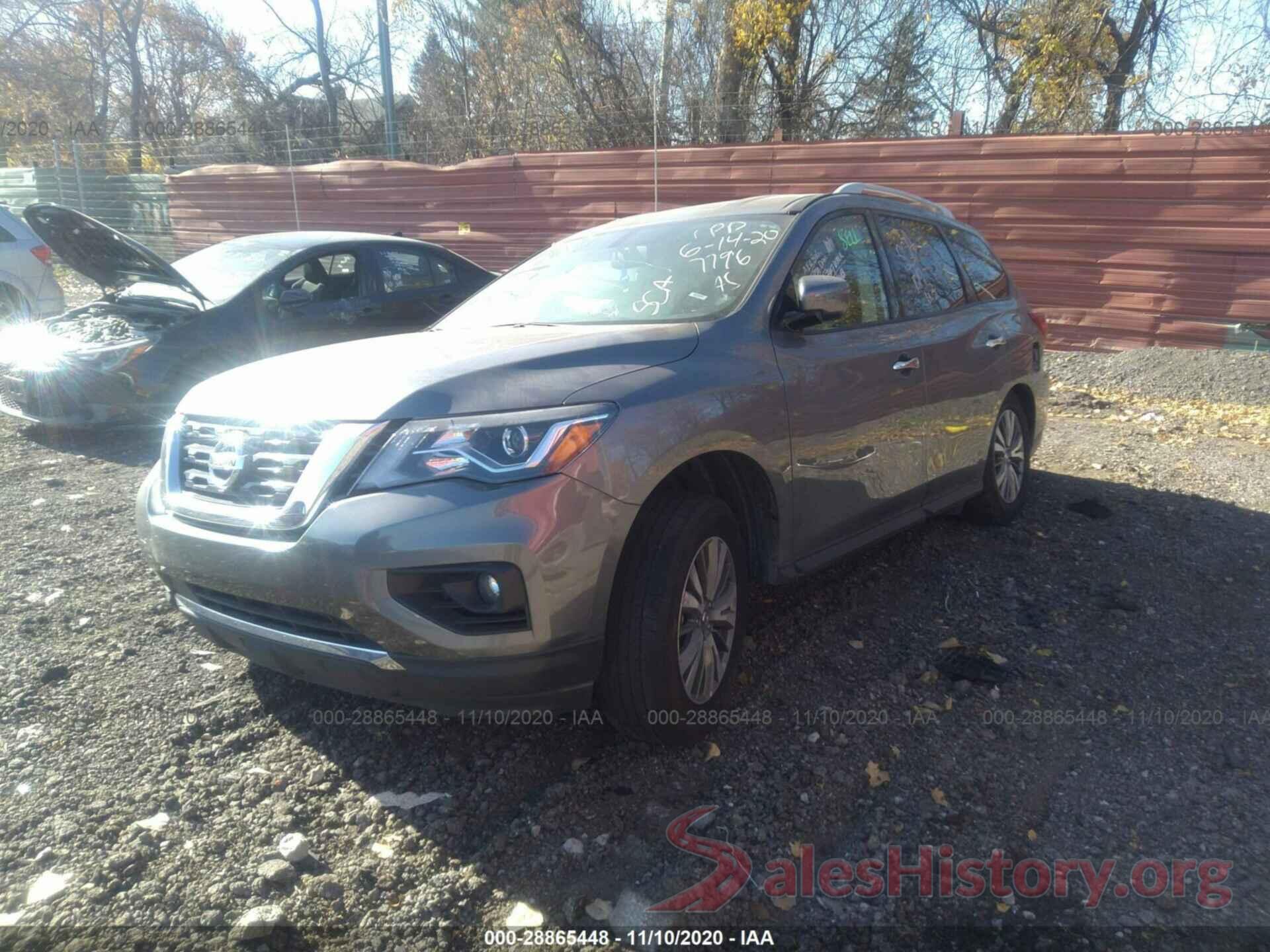 5N1DR2BM0LC597796 2020 NISSAN PATHFINDER