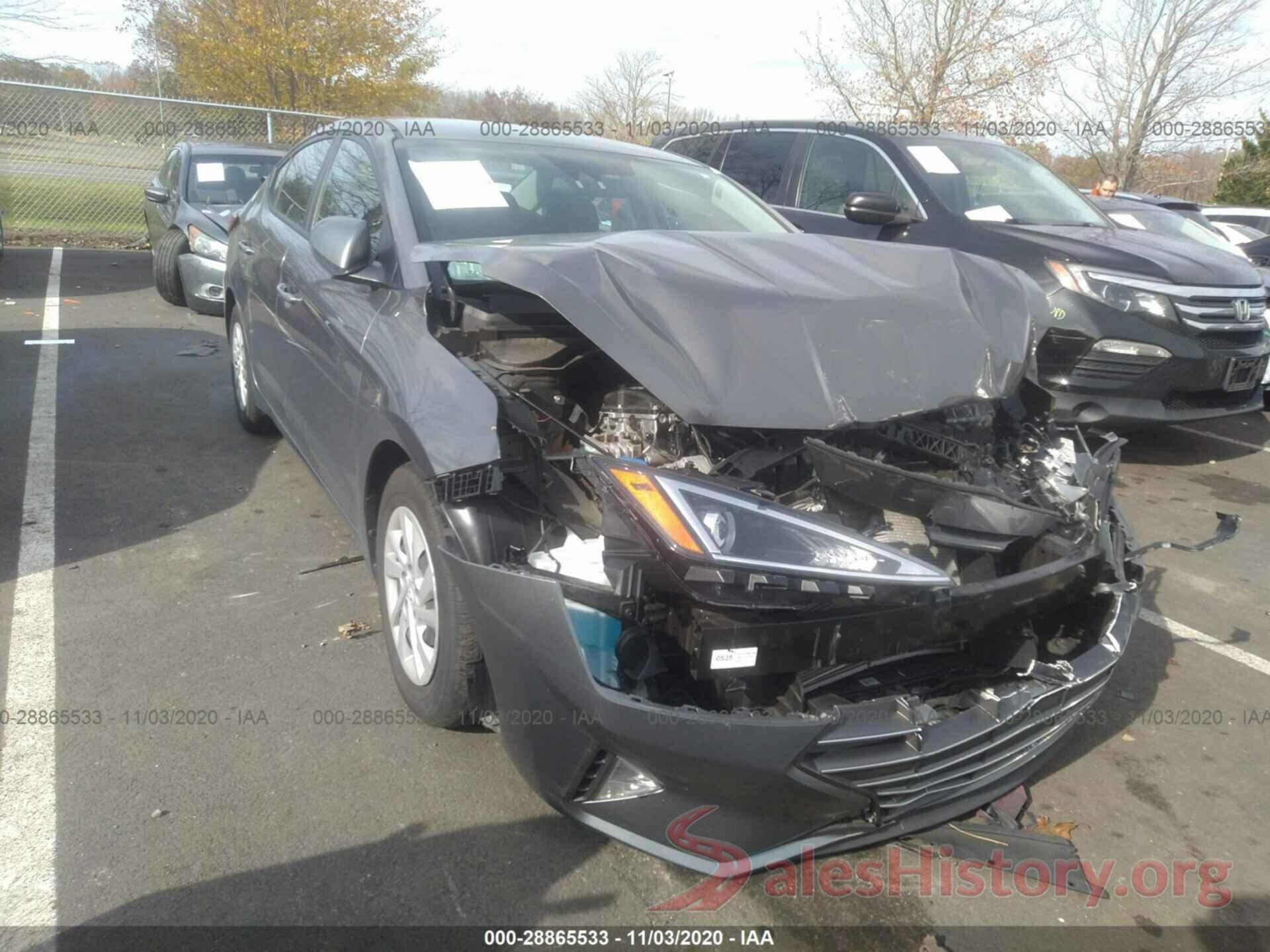 5NPD74LF5LH526345 2020 HYUNDAI ELANTRA